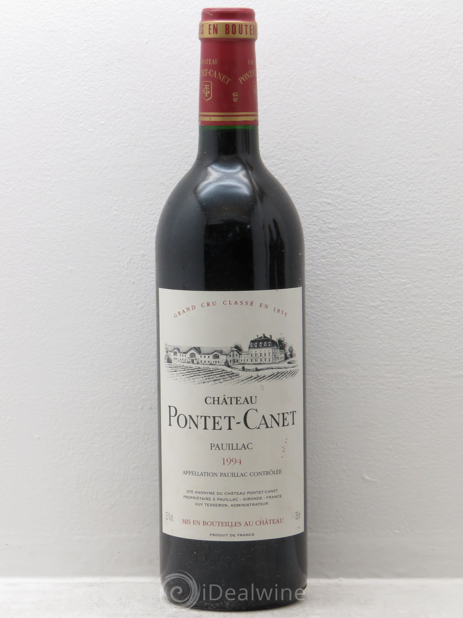 Château Pontet Canet 5ème Grand Cru Classé 1994 - Lot de 12 bouteilles - 0