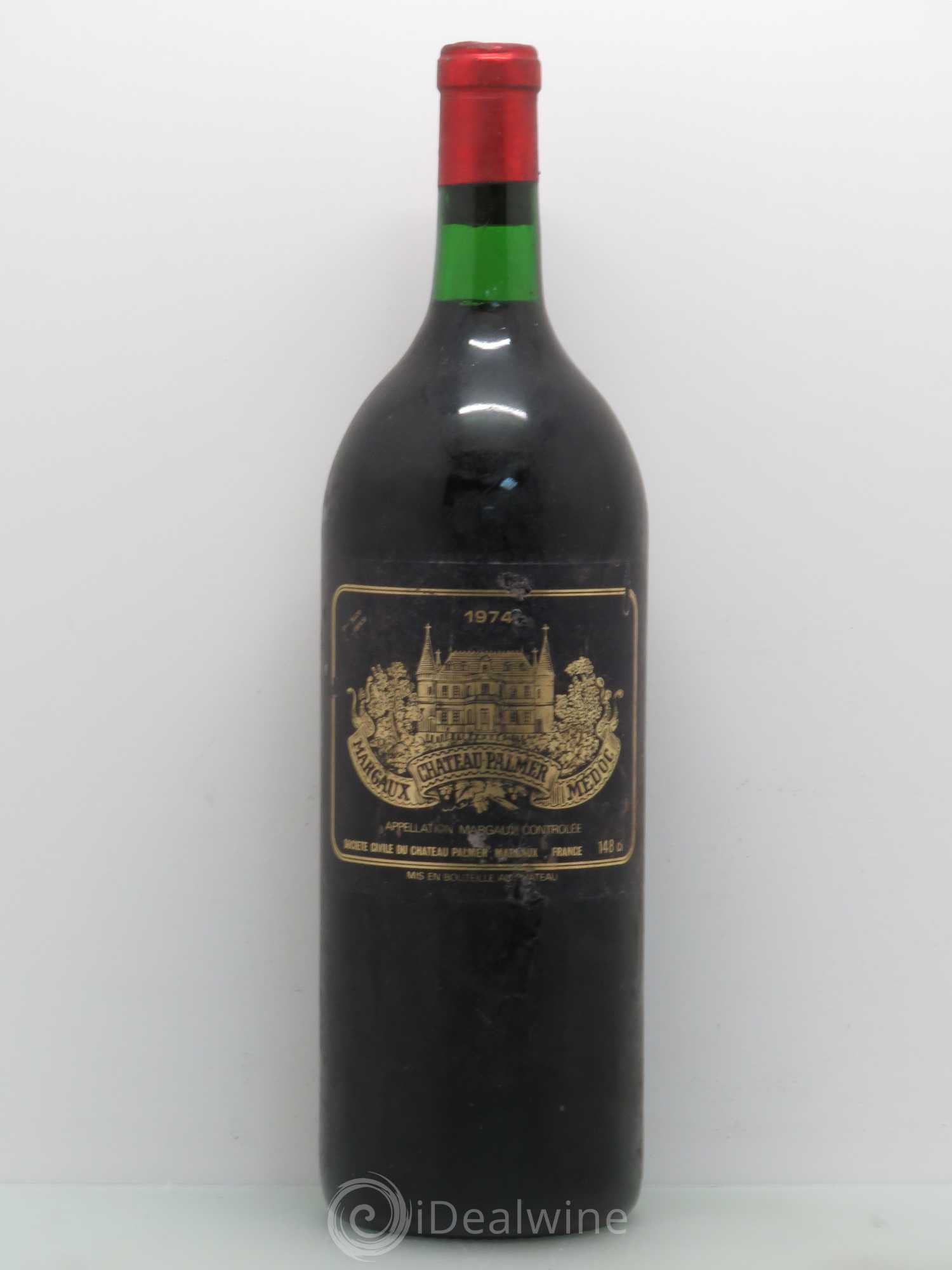 Château Palmer 3ème Grand Cru Classé 1974 - Lot de 1 magnum - 0