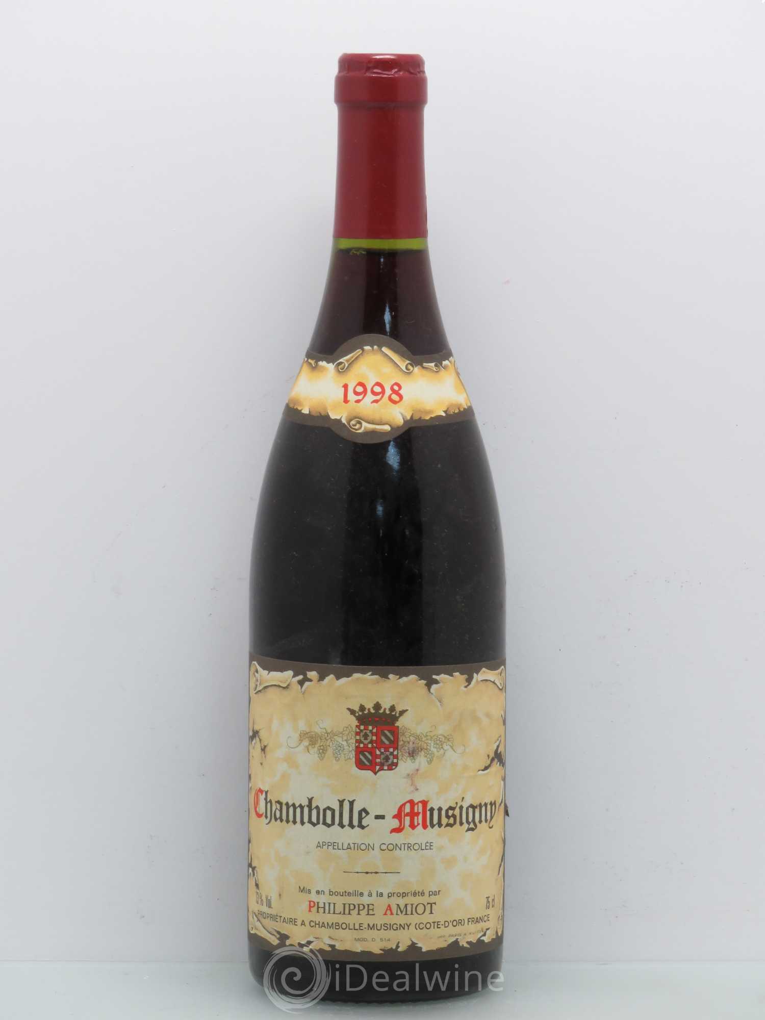 Chambolle-Musigny P.Amiot 1998 - Lot de 1 bouteille - 0