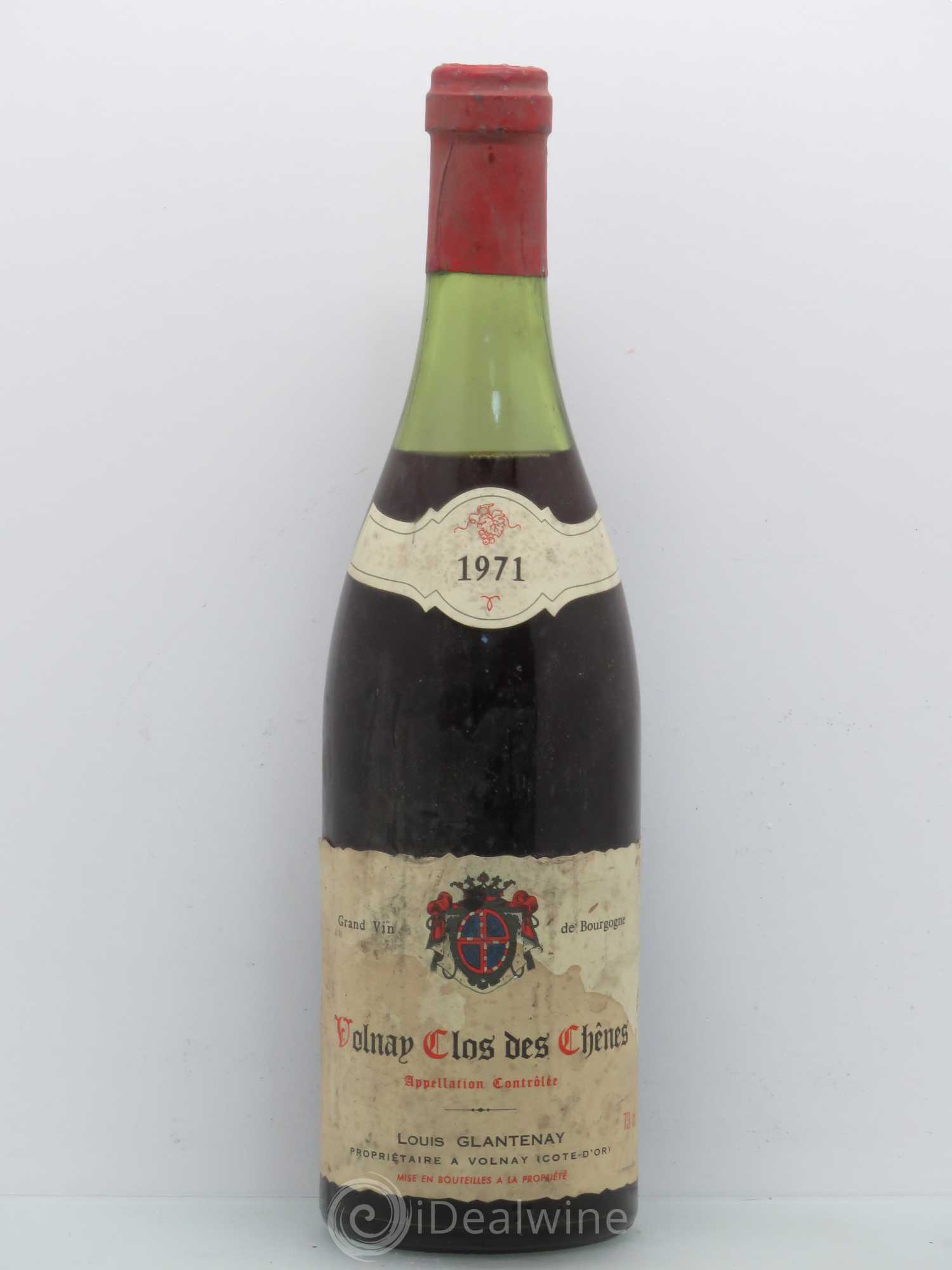 Volnay 1er Cru Clos Des Chenes Glantenay 1971 - Posten von 1 Flasche - 0