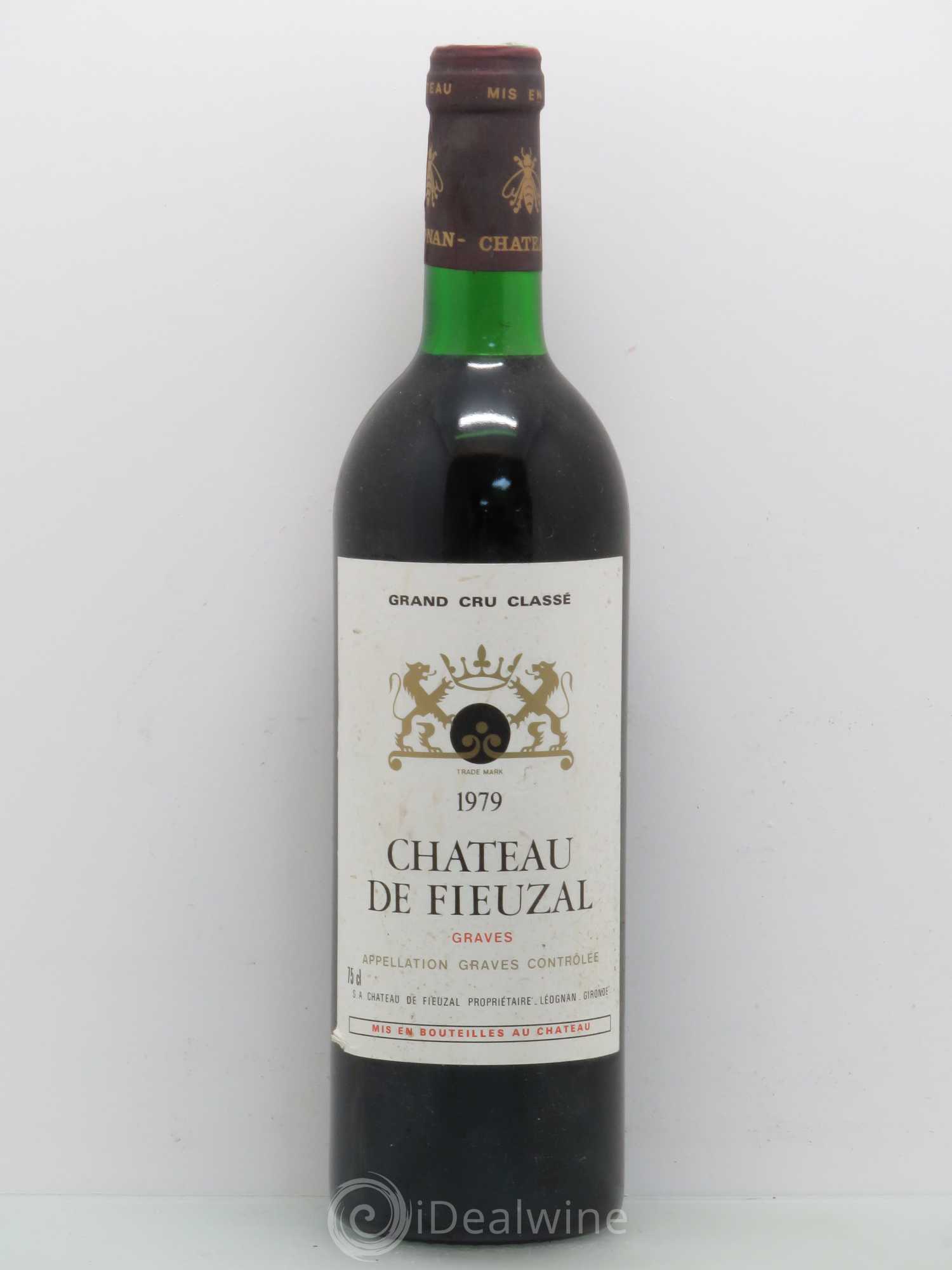 Château de Fieuzal Cru Classé de Graves 1979 - Lot de 1 bouteille - 0