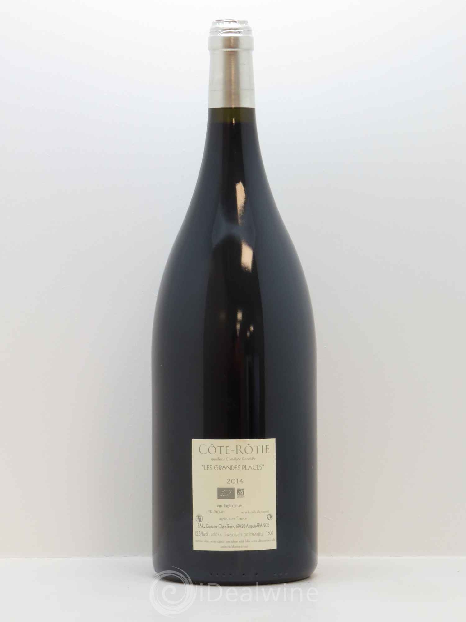 Côte-Rôtie Les Grandes Places Clusel-Roch 2014 - Lot de 1 magnum - 1