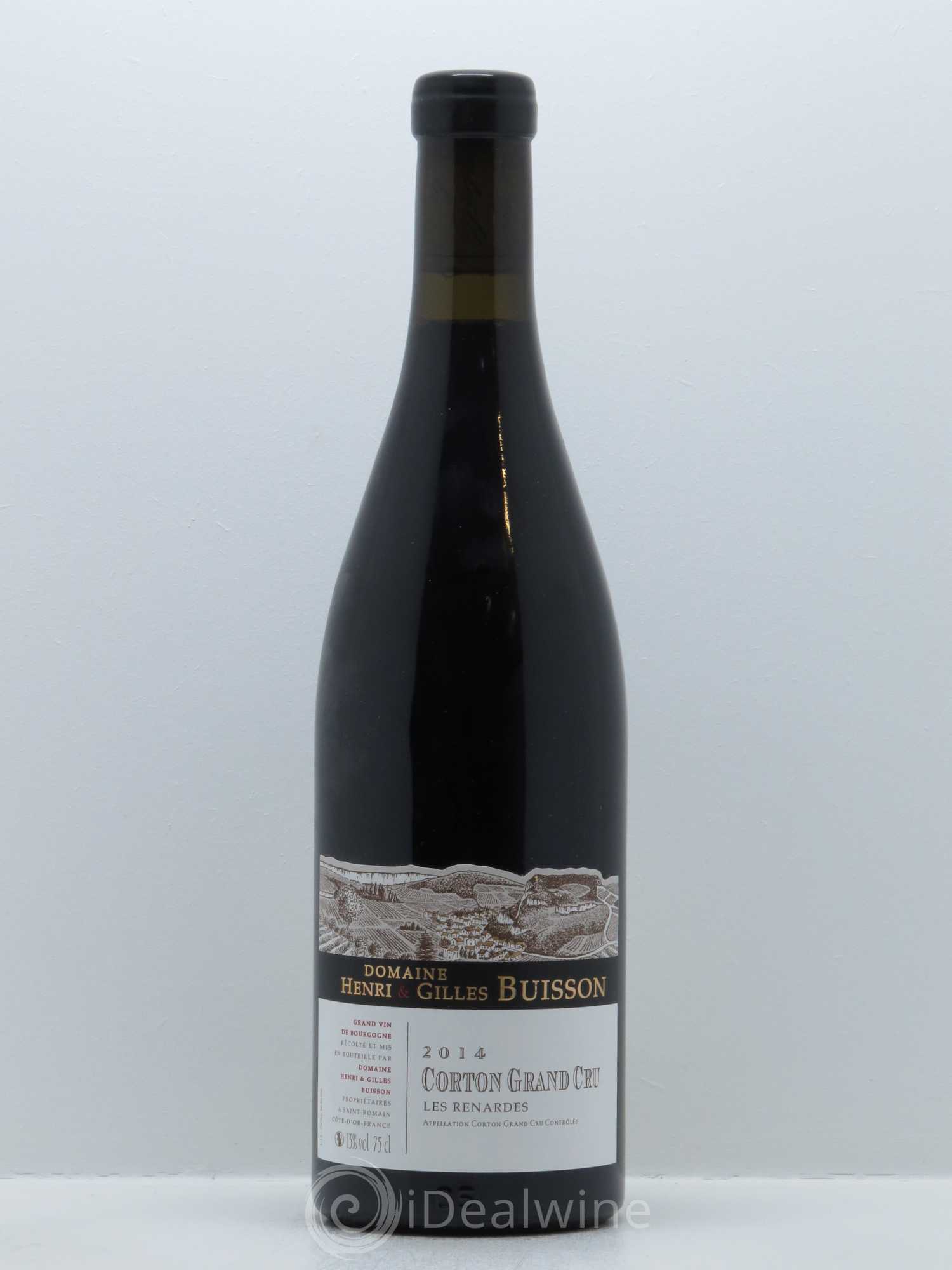 Corton Grand Cru Les Renardes Henri et Gilles Buisson (Domaine) 2014 - Lot de 1 bouteille - 0