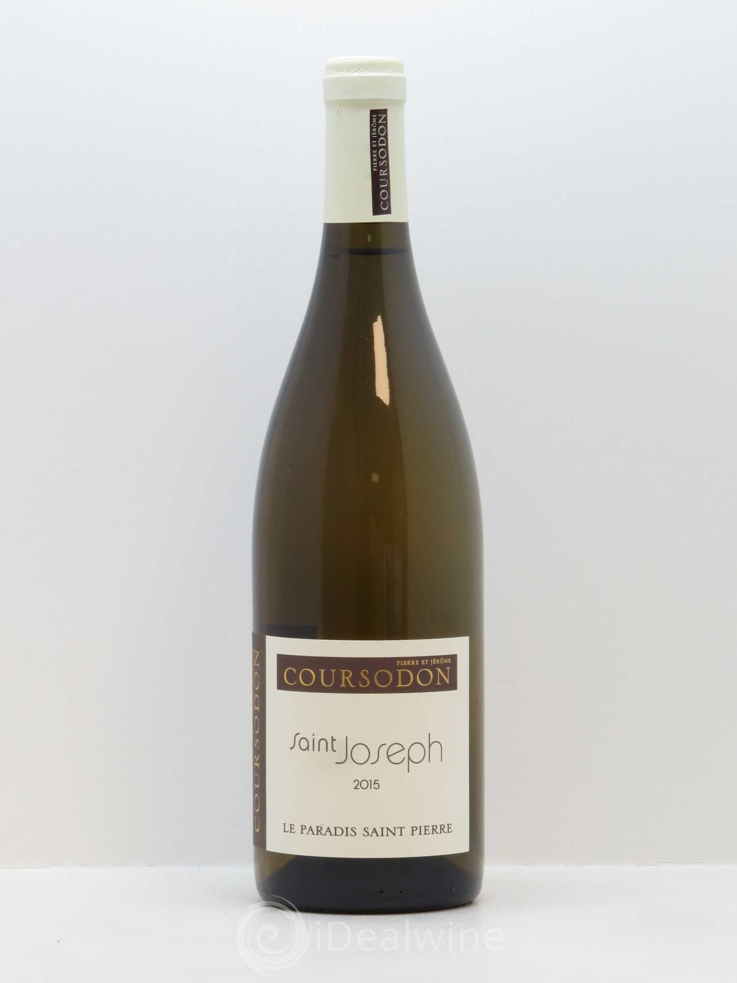 Saint-Joseph Le Paradis Saint-Pierre Pierre et Jérôme Coursodon 2015 - Lot de 1 bouteille - 0