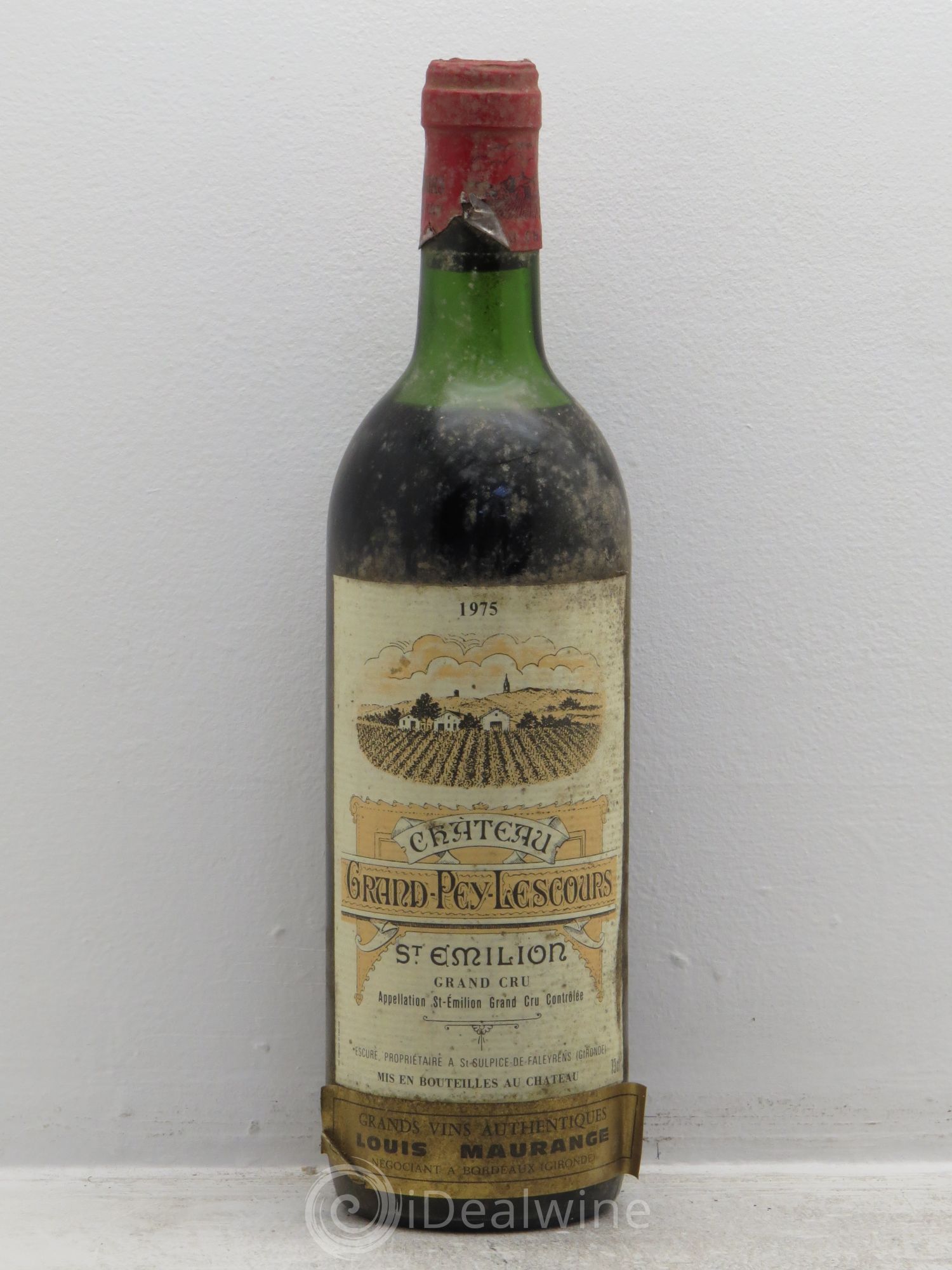 Saint-Émilion Grand pey lescours (sans prix de réserve) 1975 - Posten von 1 Flasche - 0