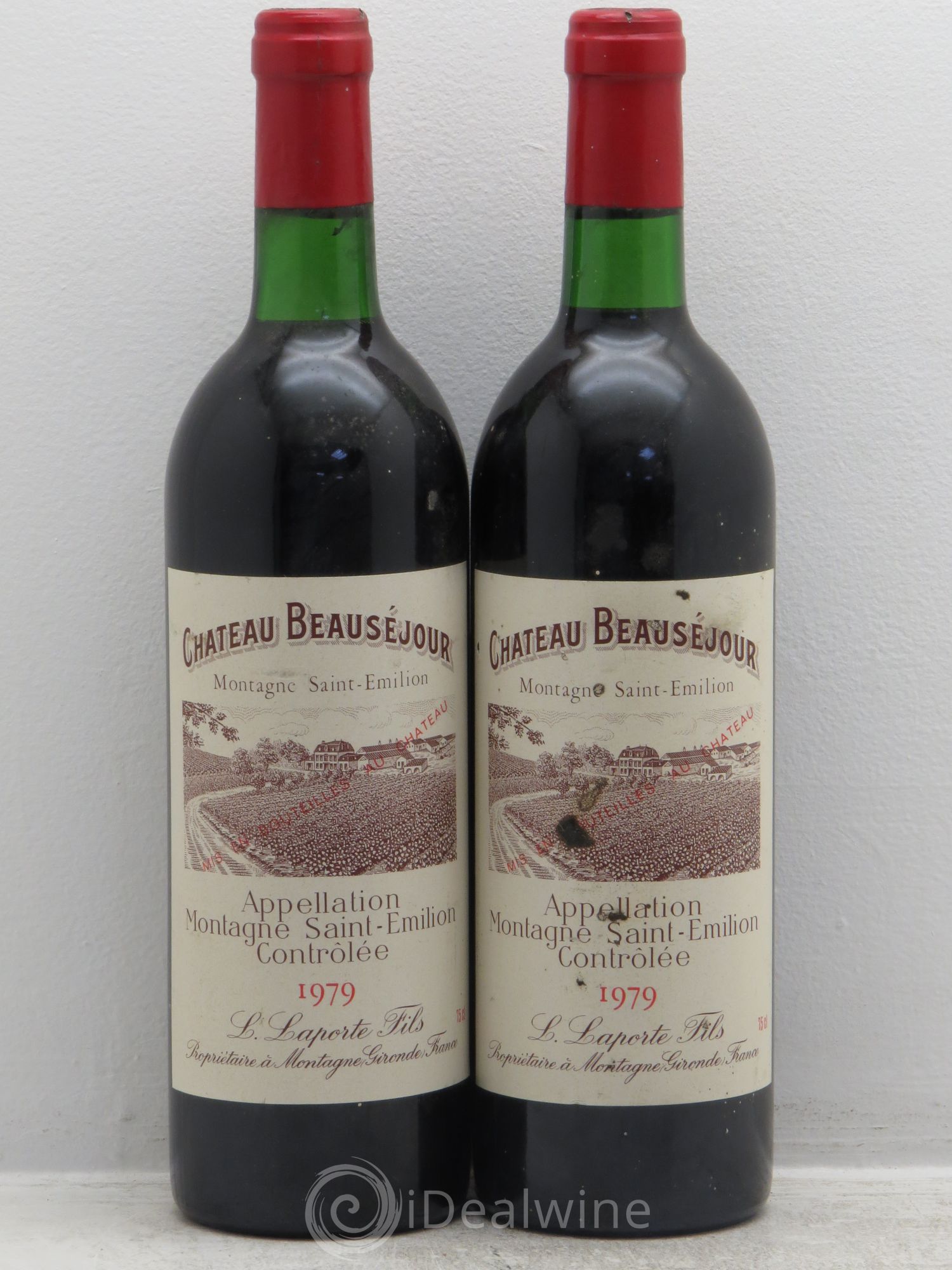 Montagne Saint-Émilion beauséjour (sans prix de réserve) 1979 - Posten von 2 Flaschen - 0