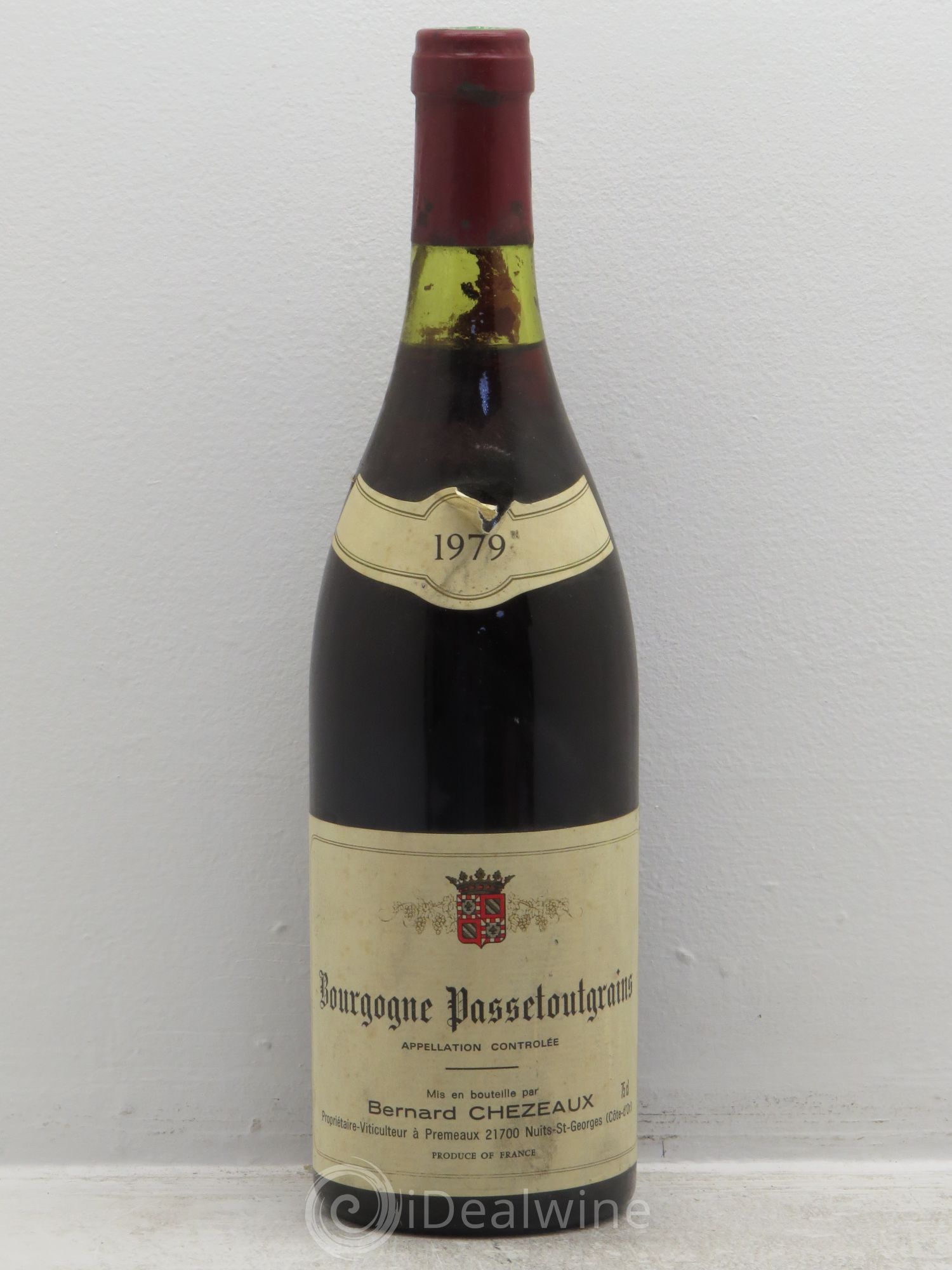 Bourgogne Passetougrains Chézeaux(sans prix de réserve) 1979 - Posten von 1 Flasche - 0