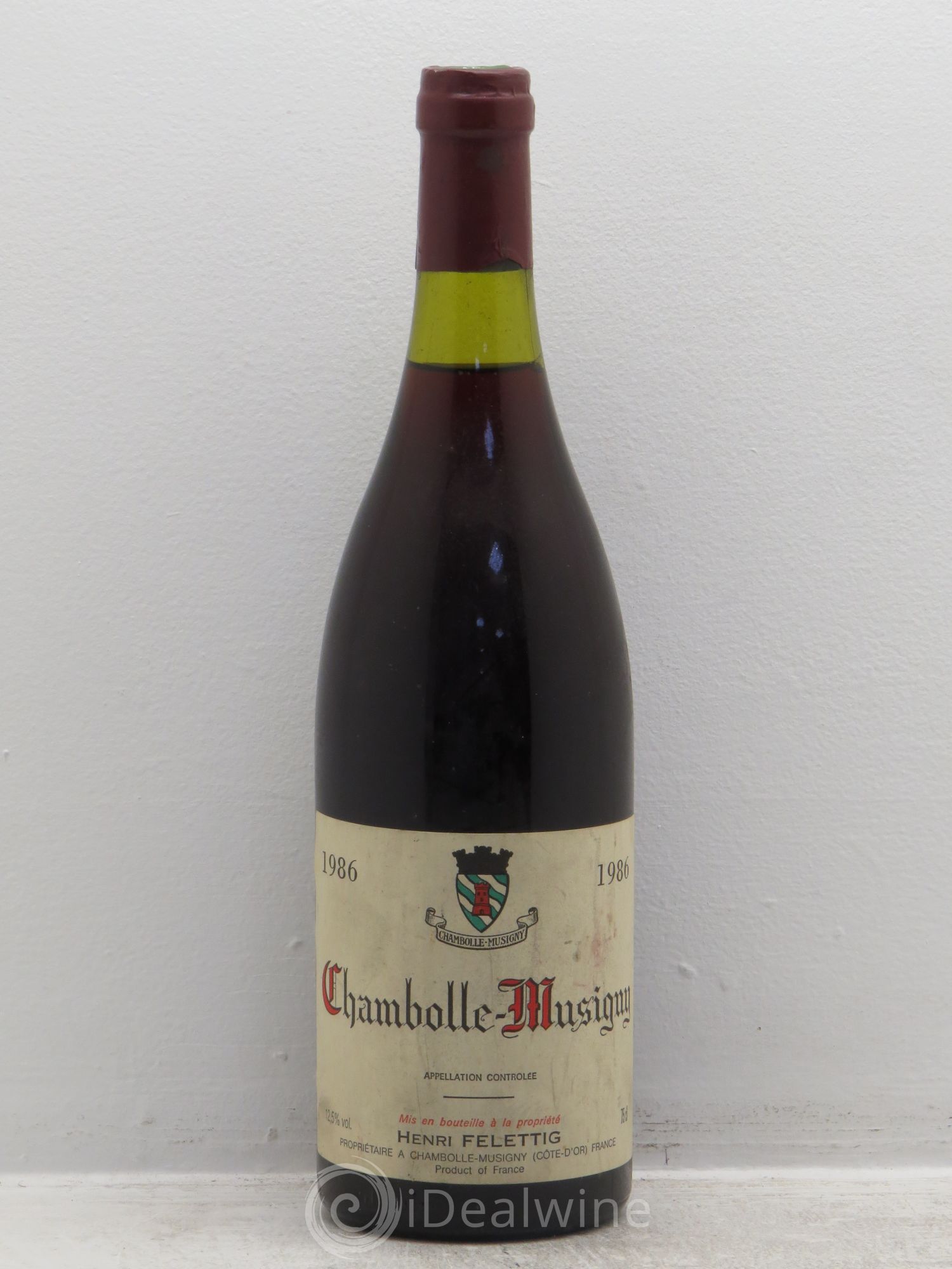 Chambolle-Musigny Felletig 1986 - Lot de 1 bouteille - 0