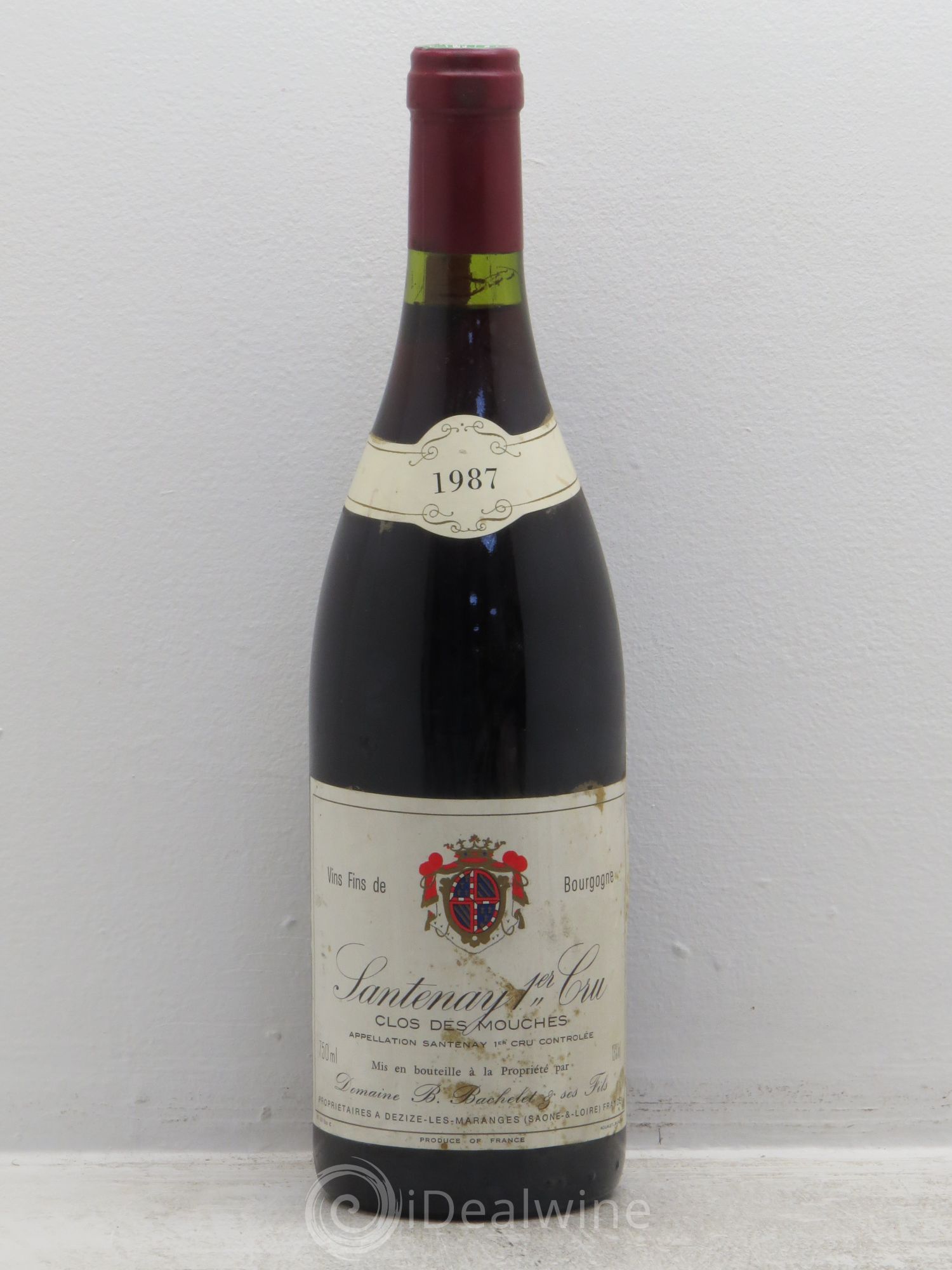 Santenay 1er Cru bachelet (sans prix de réserve) 1987 - Posten von 1 Flasche - 0