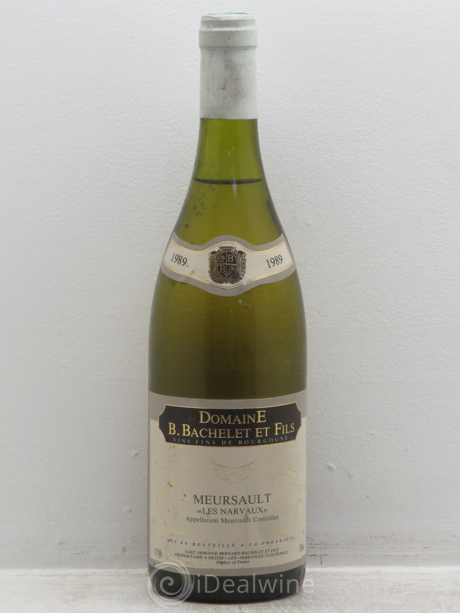 Meursault Narvaux Bachelet 1989 - Posten von 1 Flasche - 0