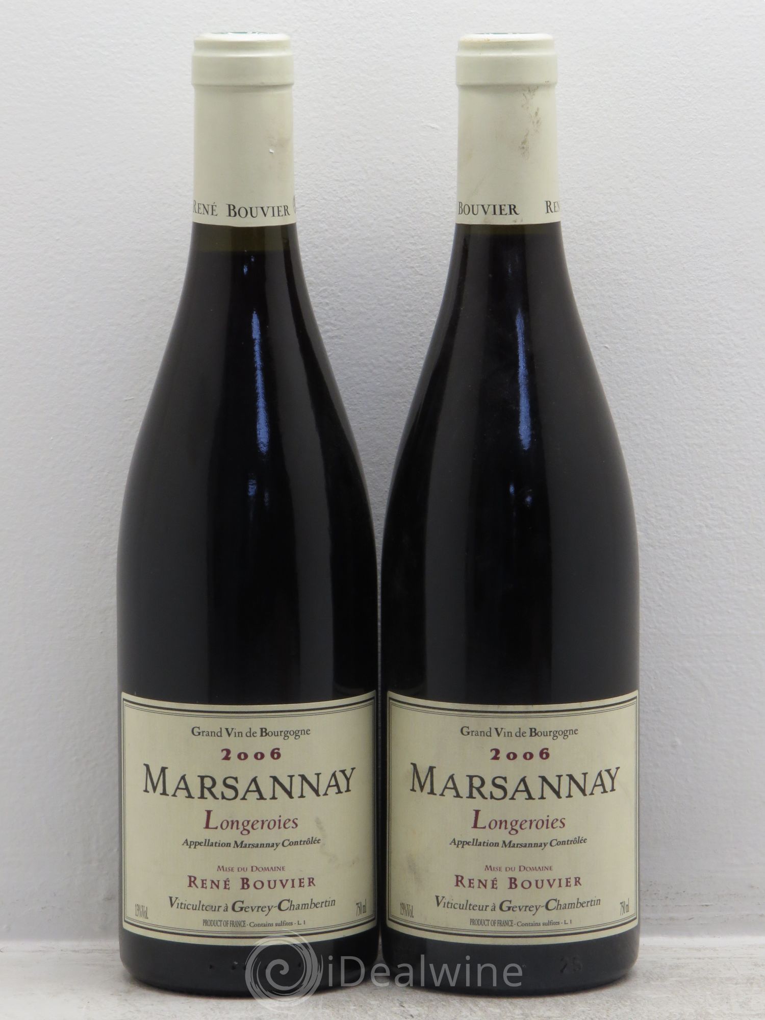 Marsannay longeroies Bouvier (sans prix de réserve) 2006 - Posten von 2 Flaschen - 0
