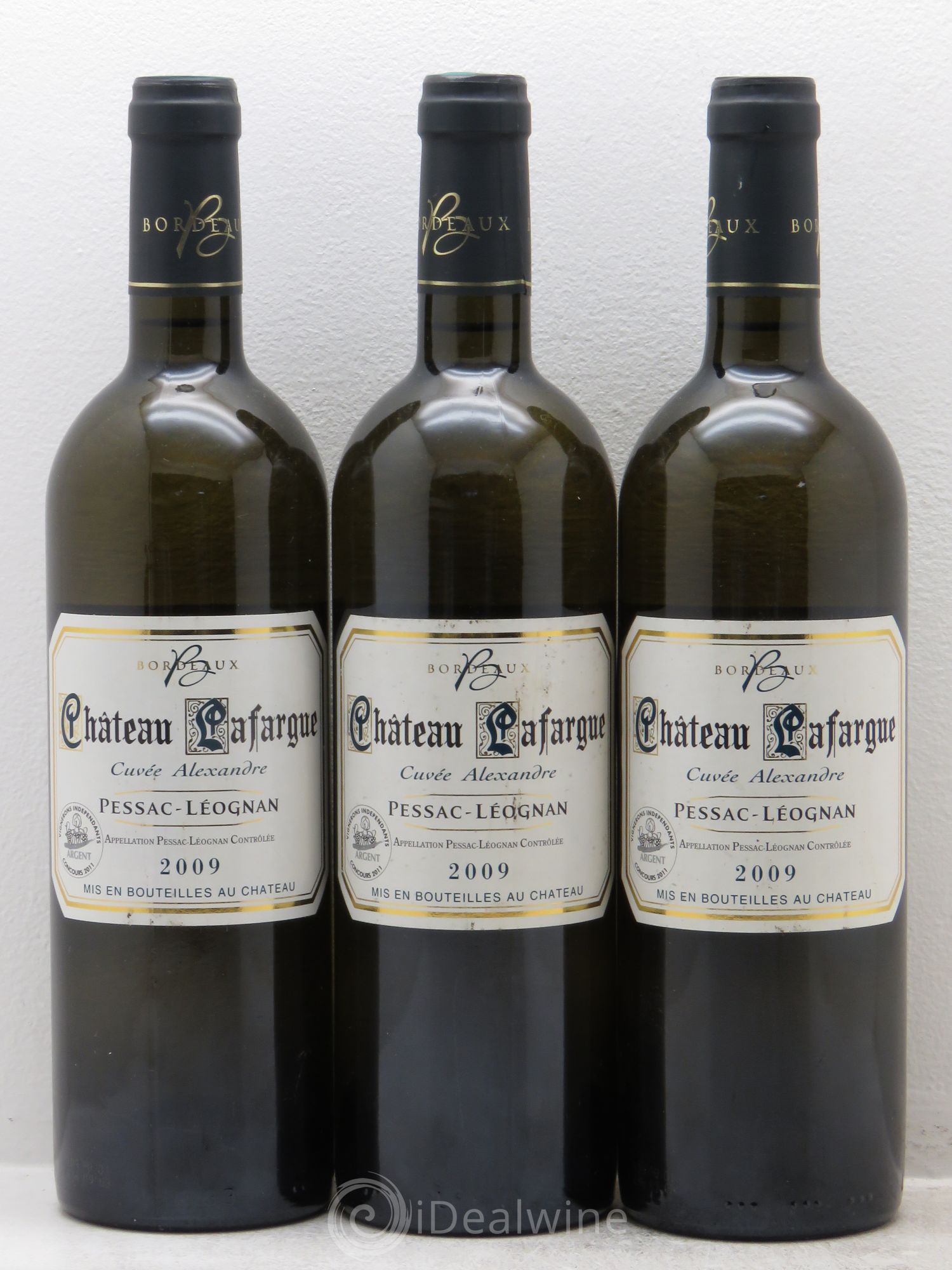 Château de France Château Lafargue Cuvée Alexandre 2009 - Posten von 3 Flaschen - 0