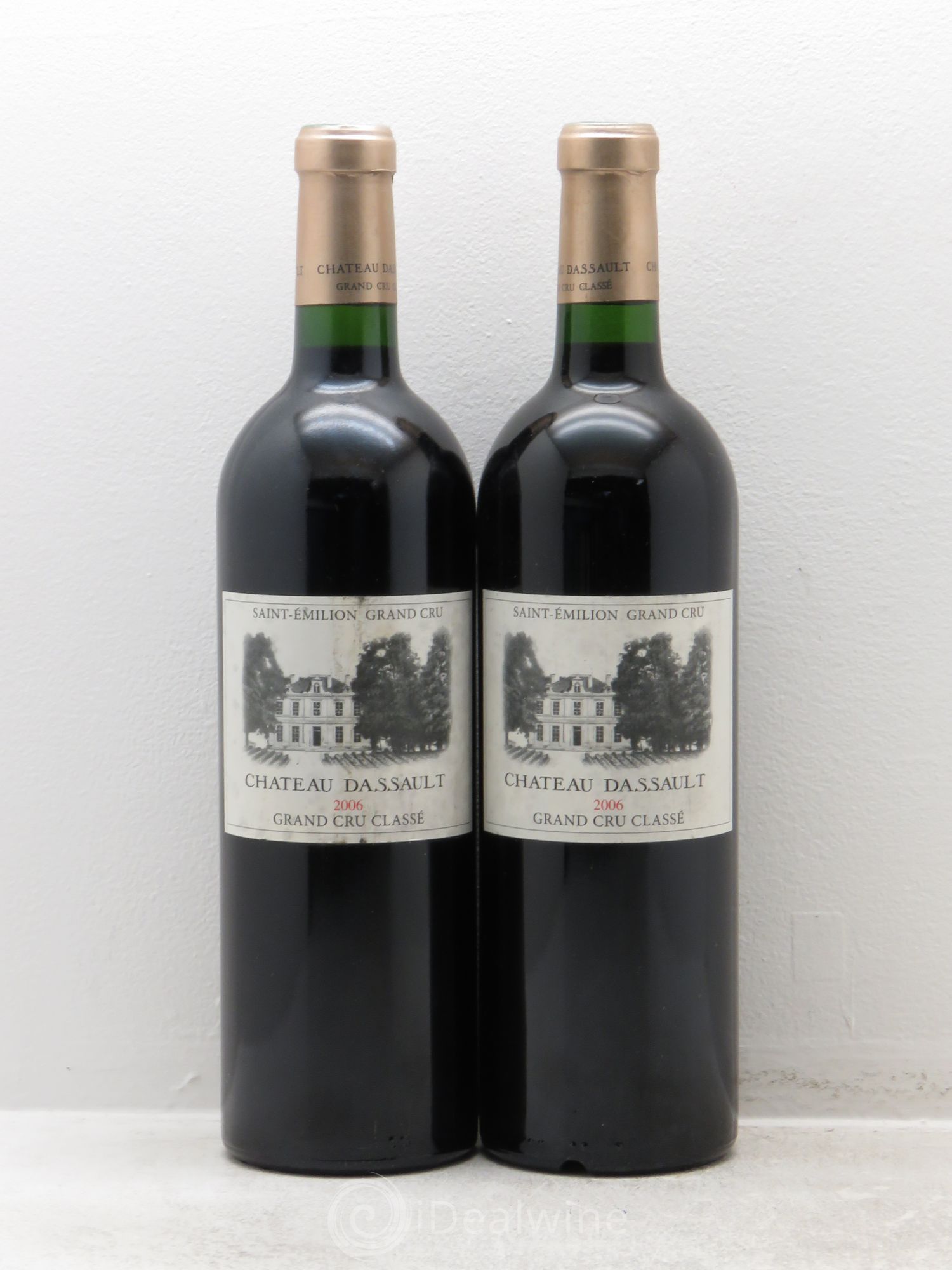 Château Dassault Grand Cru Classé 2006 - Lot de 2 bouteilles - 0