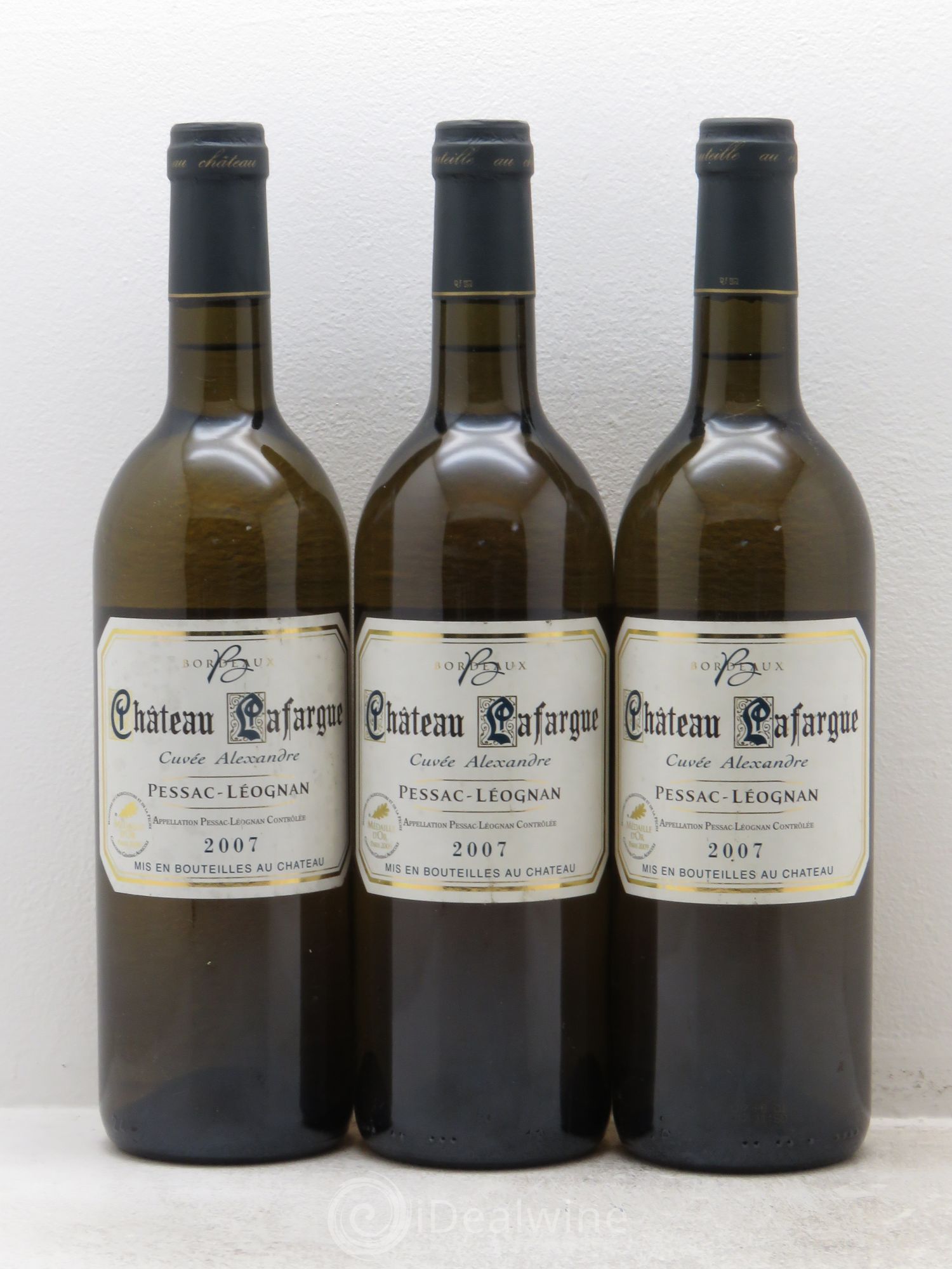 Château de France Château Lafargue Cuvée Alexandre 2007 - Posten von 3 Flaschen - 0
