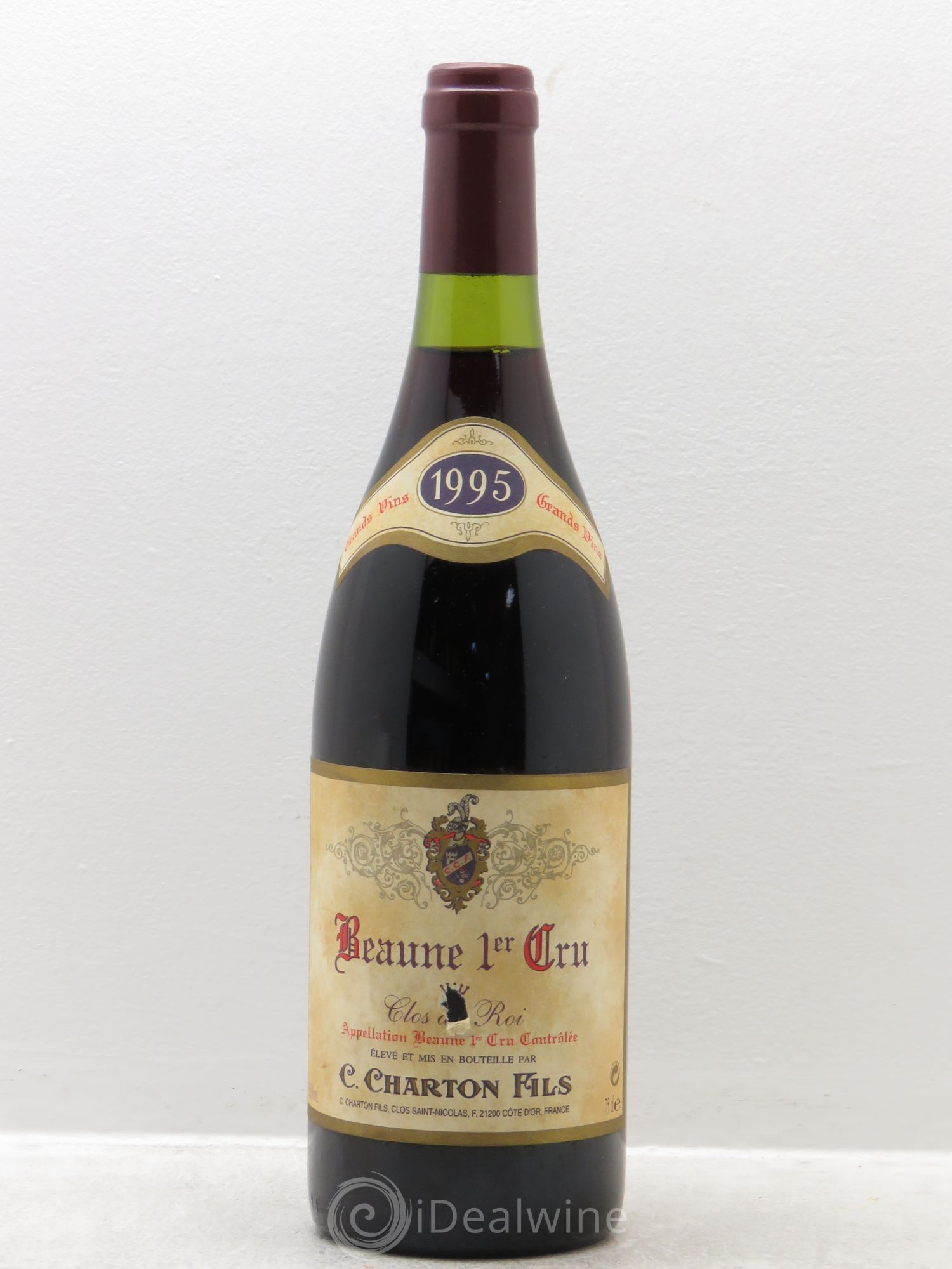 Beaune 1er Cru Charton et fils 1995 - Posten von 6 Flaschen - 0