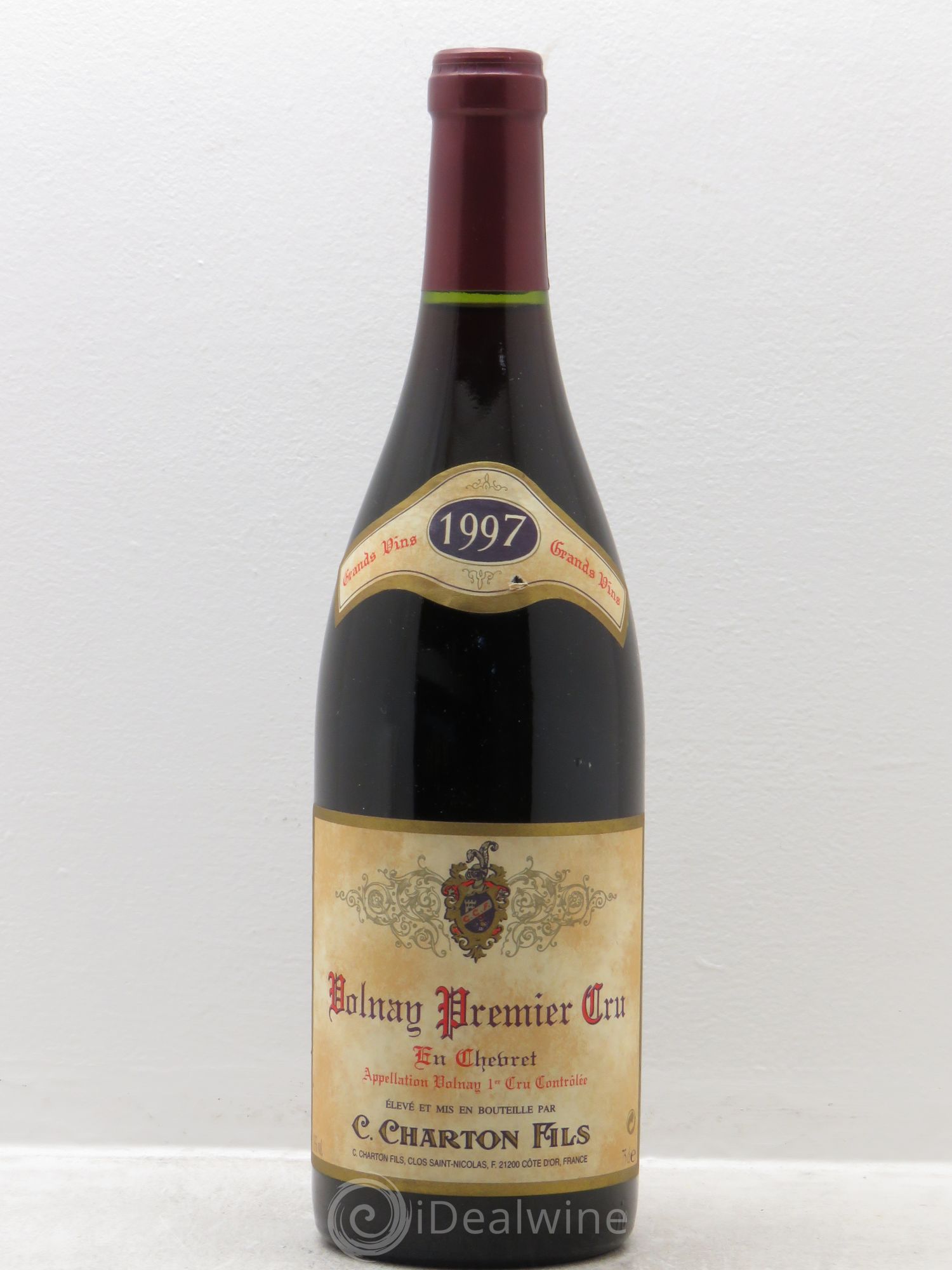 Volnay 1er Cru Charton et fils 1997 - Posten von 1 Flasche - 0