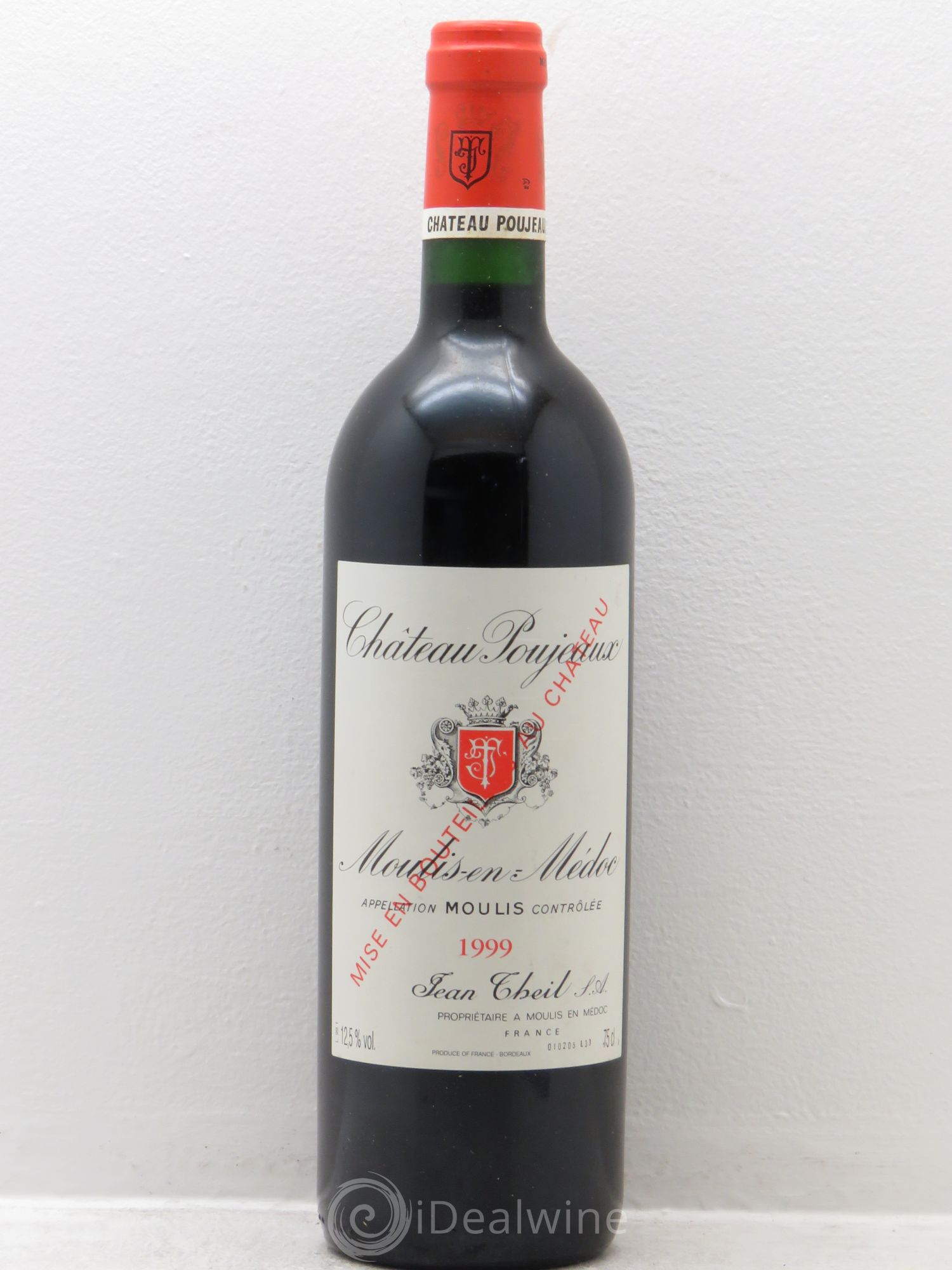 Château Poujeaux 1999 - Lot de 1 bouteille - 0