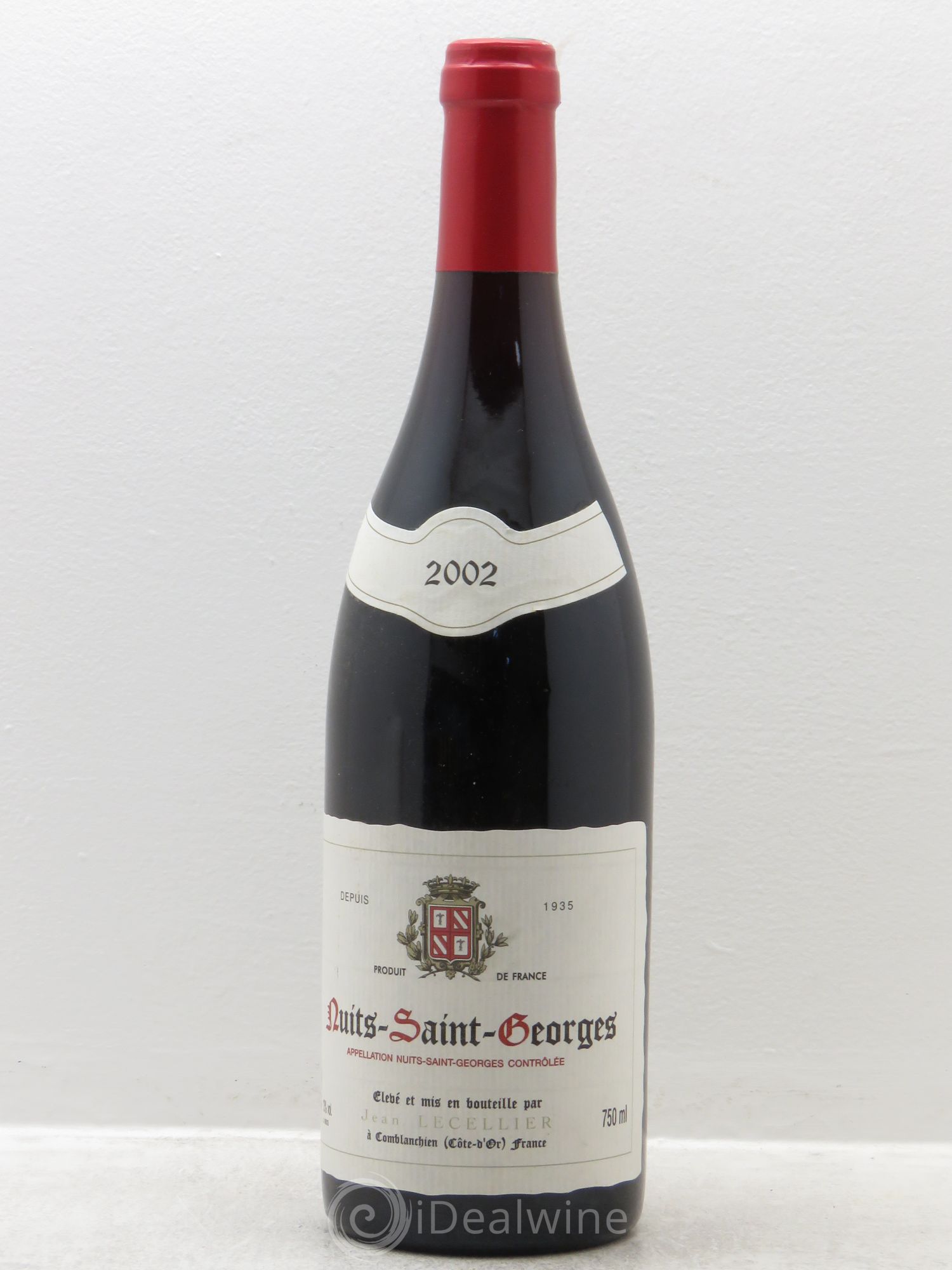 Nuits-Saint-Georges Jean Lecellier 2002 - Lot de 1 bouteille - 0