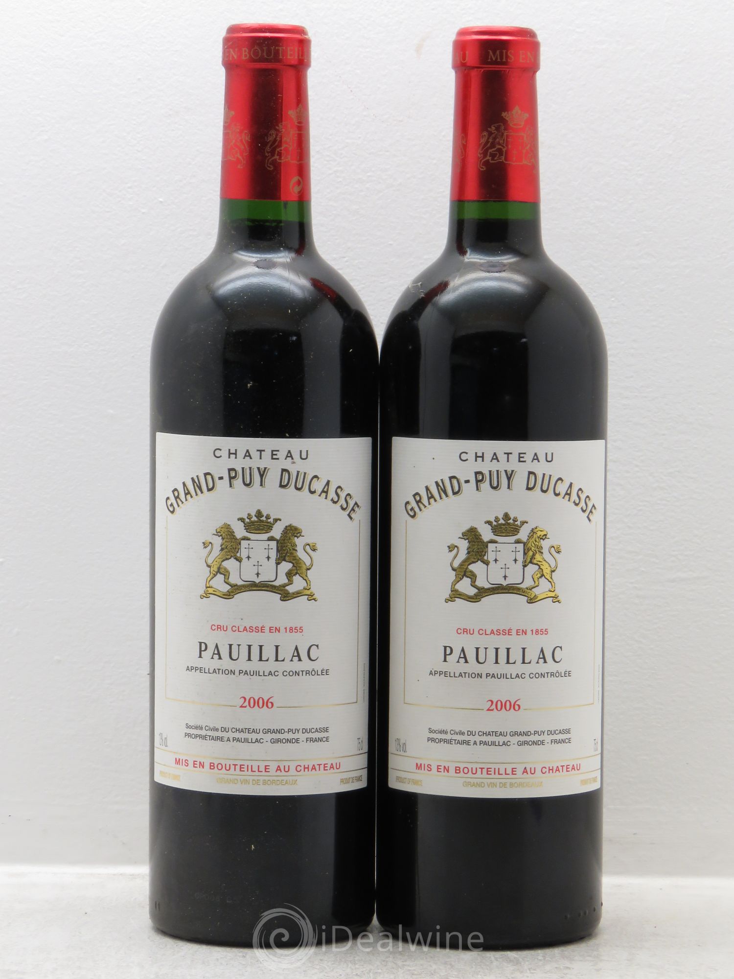 Château Grand Puy Ducasse 5ème Grand Cru Classé 2006 - Lot de 2 bouteilles - 0
