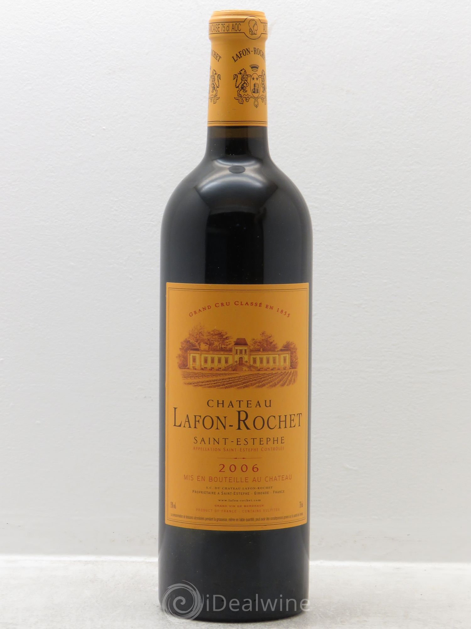 Château Lafon Rochet 4ème Grand Cru Classé 2006 - Lot de 6 bouteilles - 0