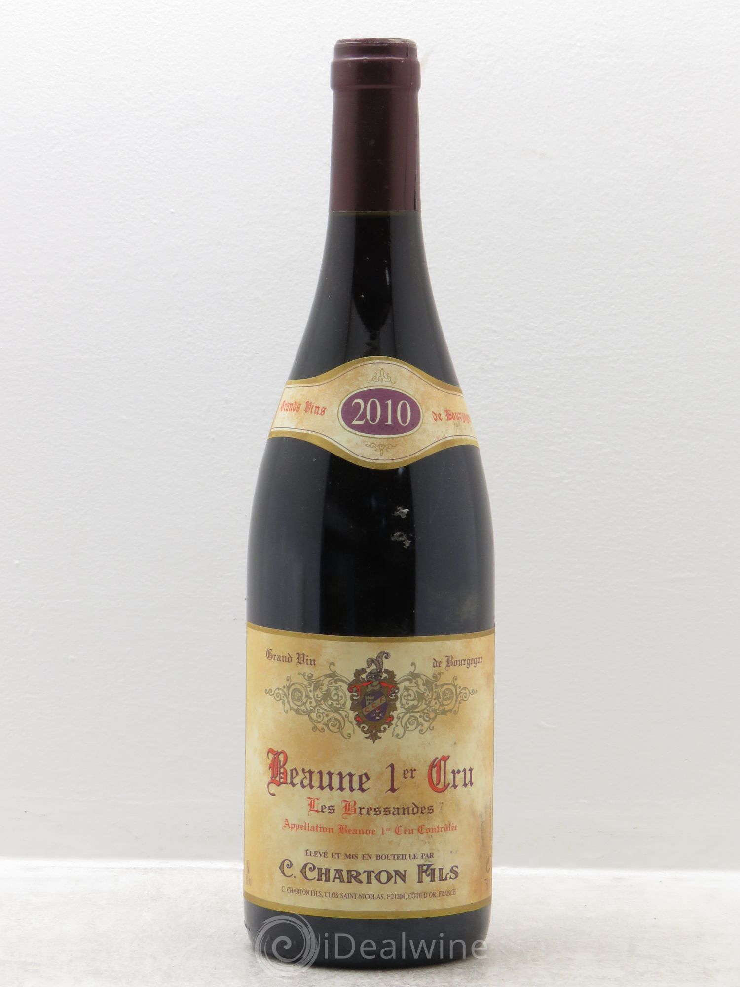 Beaune 1er Cru Charton et fils 2010 - Posten von 6 Flaschen - 0