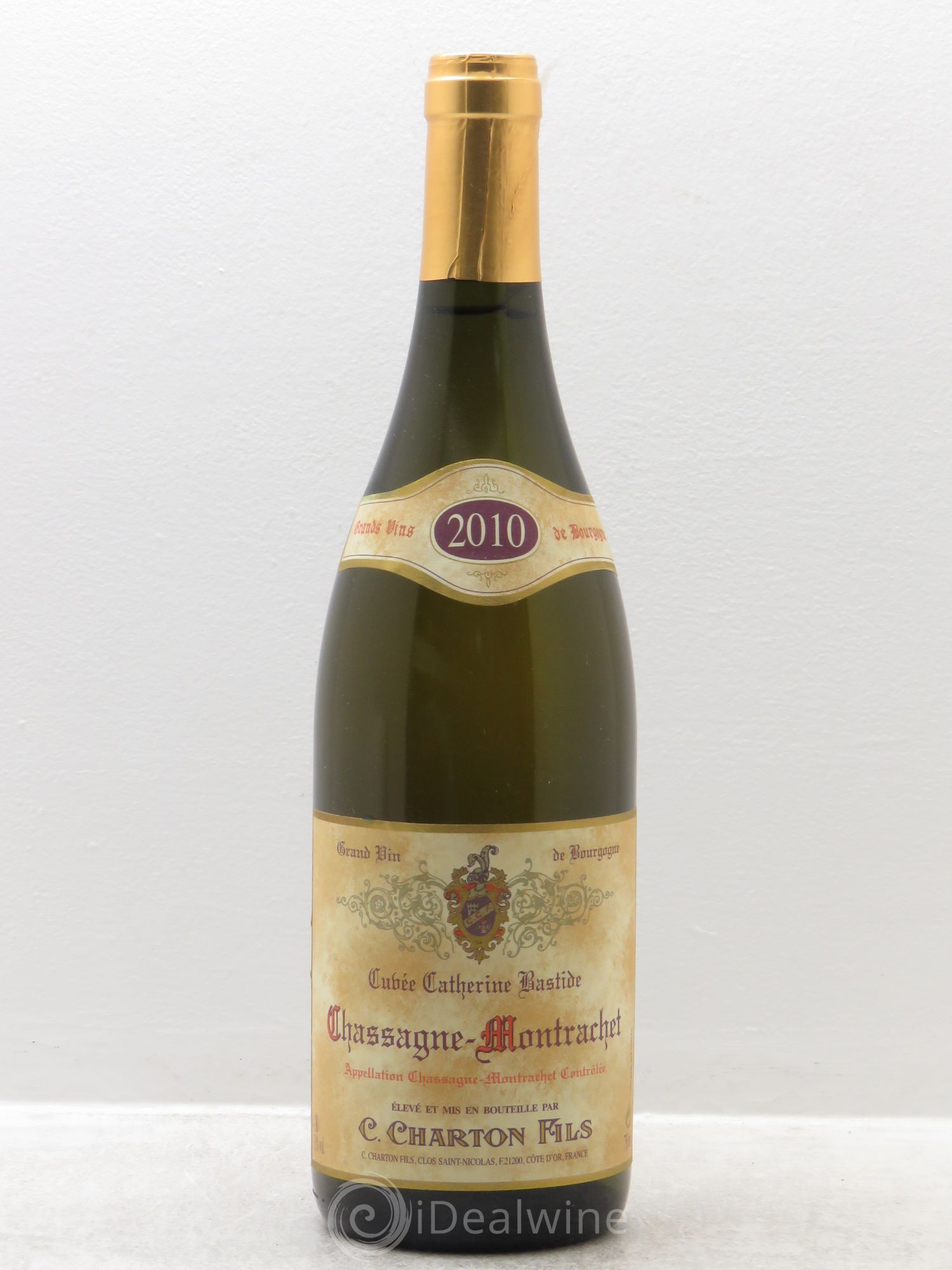 Chassagne-Montrachet Cuvée Catherine Bastide Charton et fils 2010 - Posten von 6 Flaschen - 0