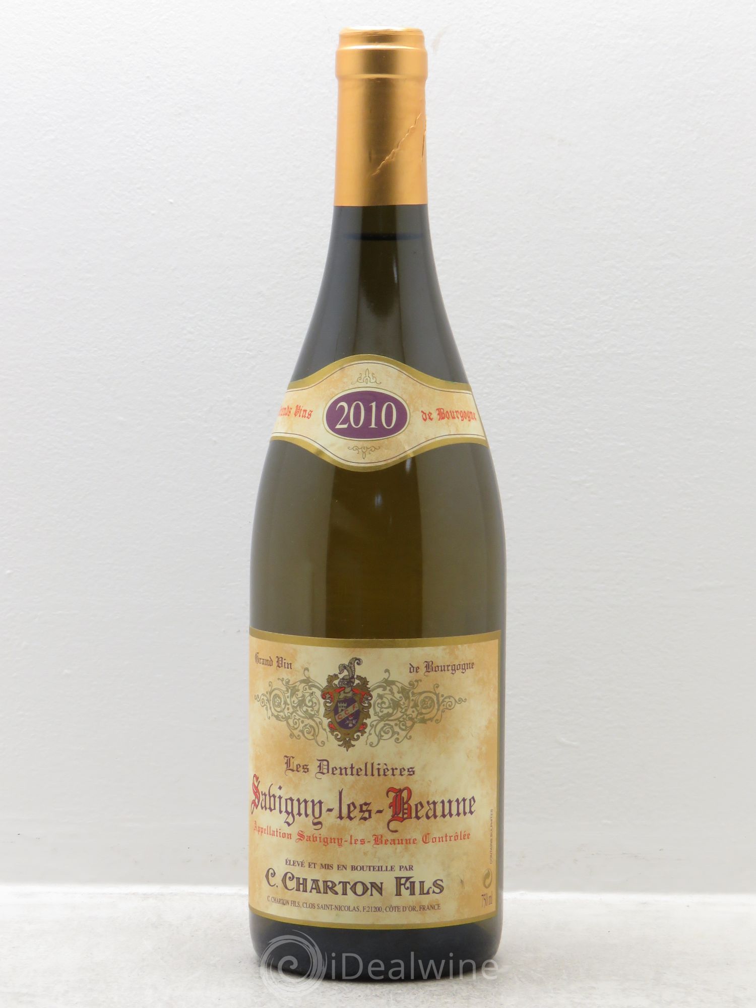 Savigny-lès-Beaune Les Dentellières Charton et fils 2010 - Posten von 6 Flaschen - 0