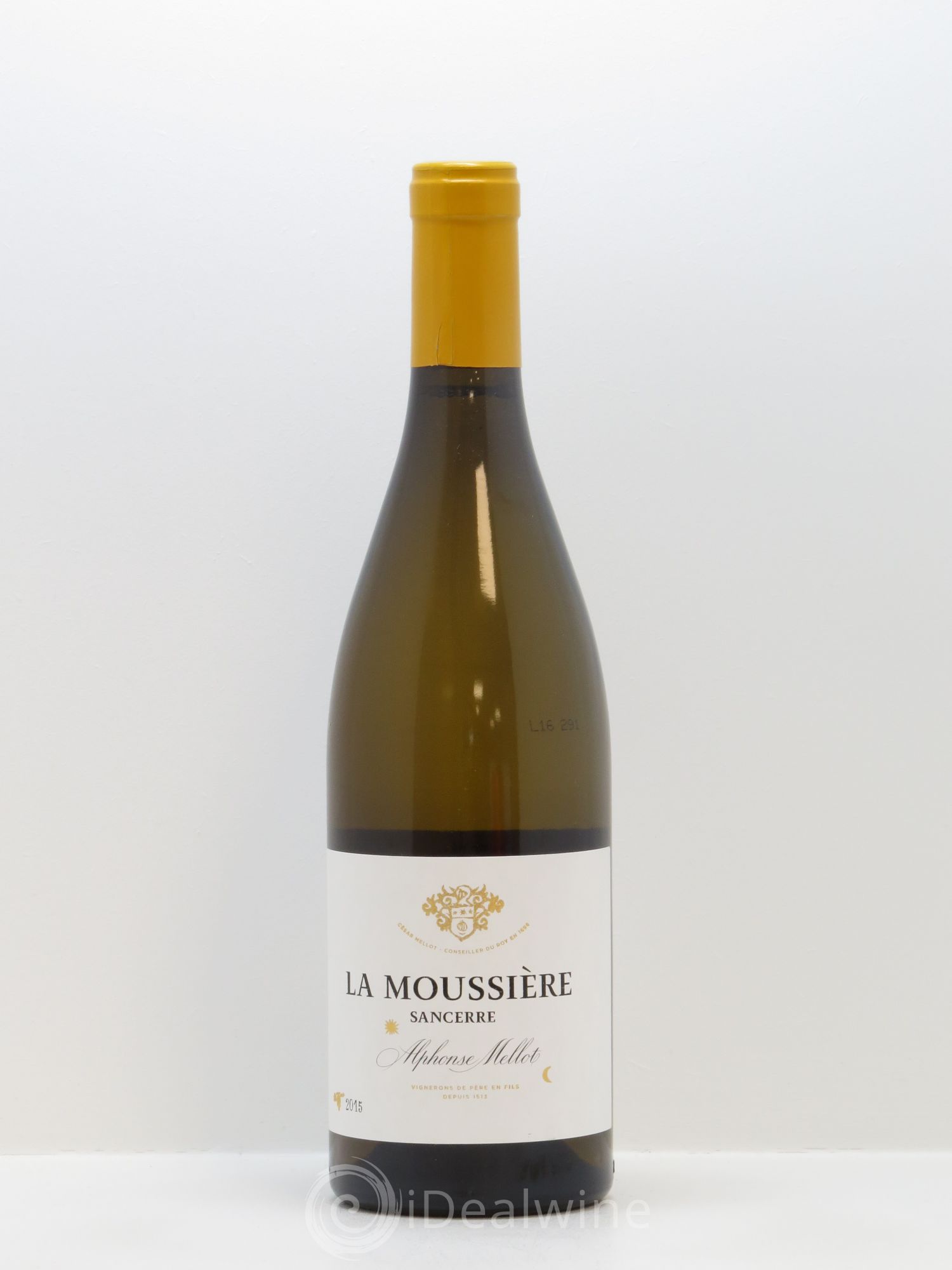 Sancerre La Moussière Alphonse Mellot 2015 - Lot de 1 bouteille - 0