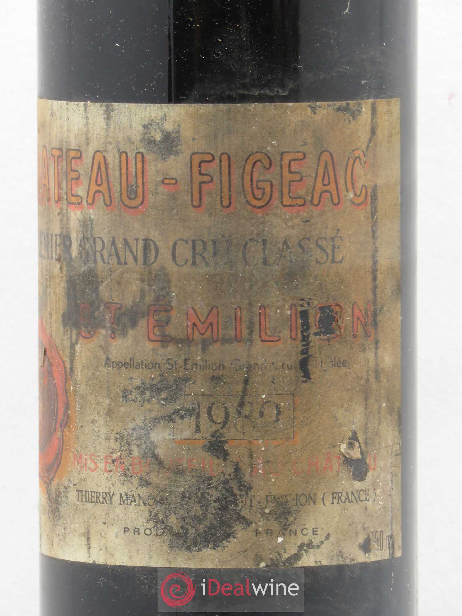 Château Figeac 1er Grand Cru Classé A 1989 - Lot de 1 bouteille - 1