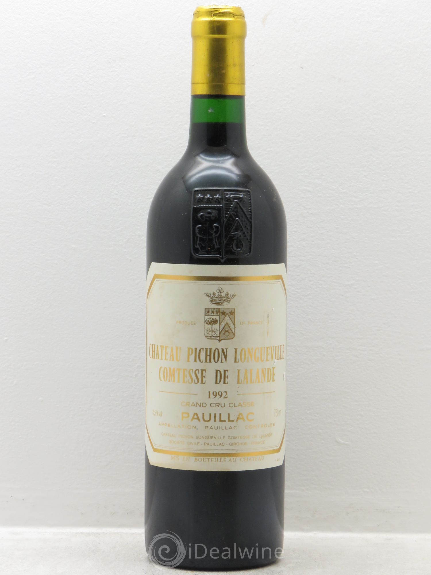 Château Pichon Longueville Comtesse de Lalande 2ème Grand Cru Classé 1992 - Lot de 1 bouteille - 0