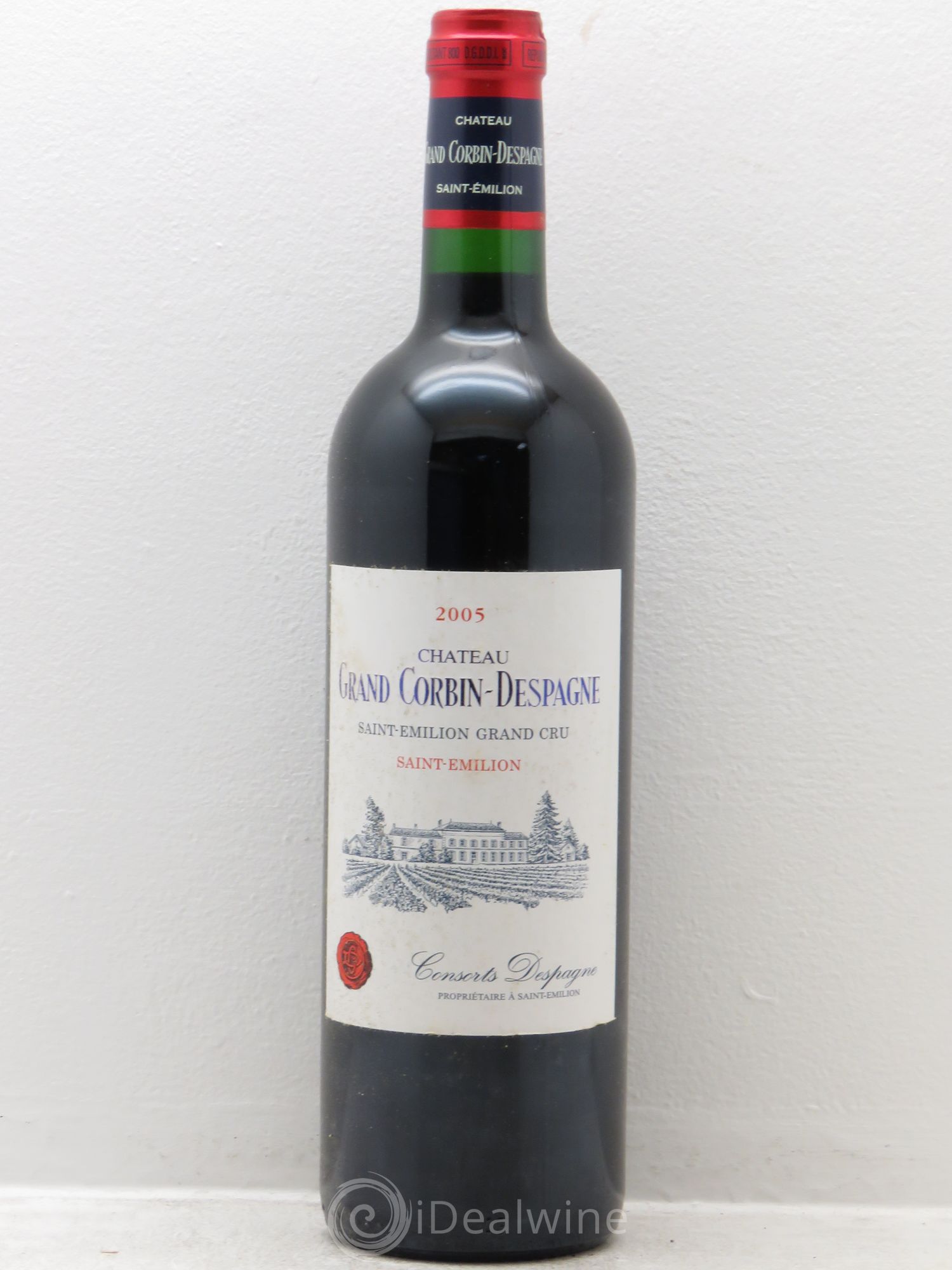 Château Grand Corbin Despagne Grand Cru Classé 2005 - Lot de 12 bouteilles - 0