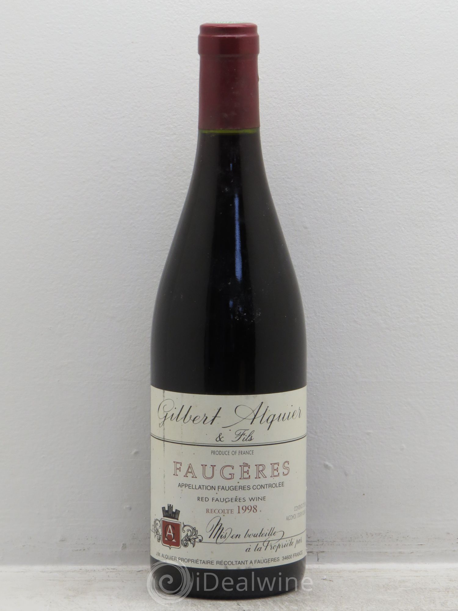 Faugères 1998 - Lot de 1 bouteille - 0