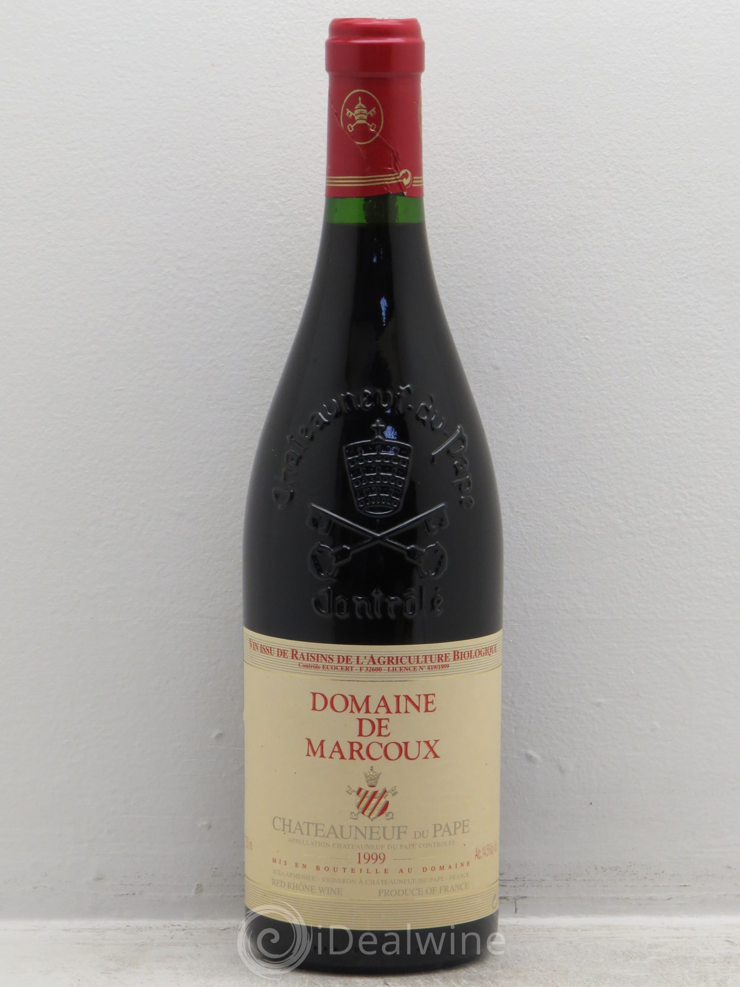 Châteauneuf-du-Pape Marcoux (Domaine de) 1999 - Lot de 1 bouteille - 0