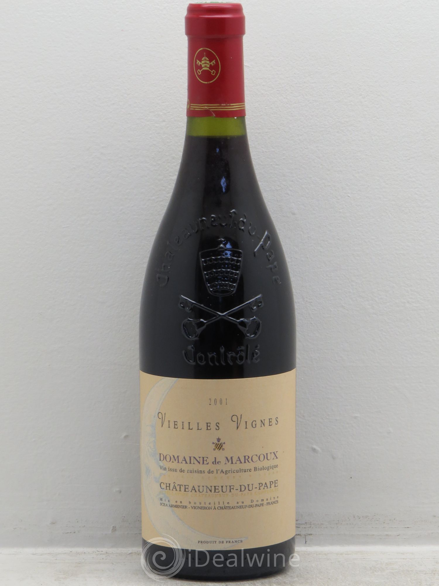 Châteauneuf-du-Pape Vieilles Vignes Marcoux (Domaine de) 2001 - Lot de 1 bouteille - 0