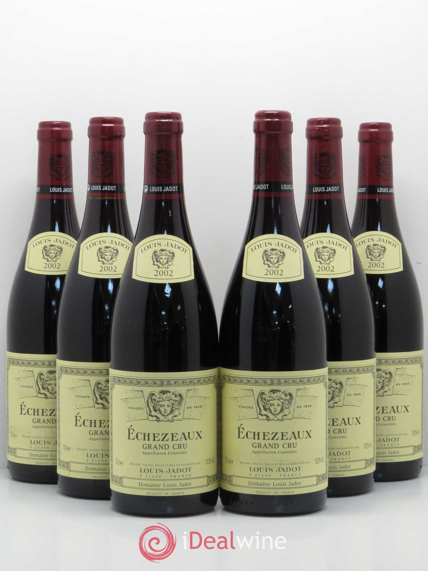 Echezeaux Grand Cru Maison Louis Jadot 2002 - Lot de 6 bouteilles - 0
