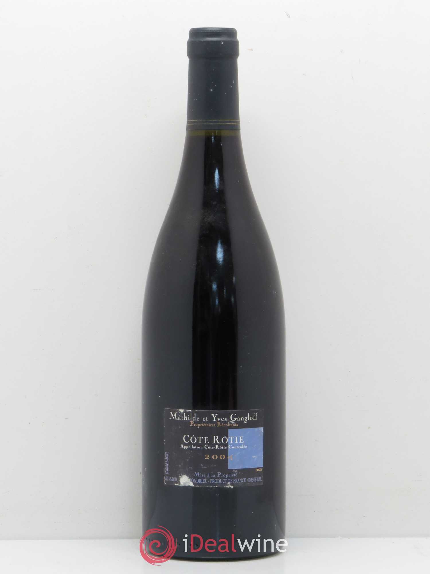 Côte-Rôtie La Barbarine Gangloff (Domaine) 2004 - Lot de 1 bouteille - 1