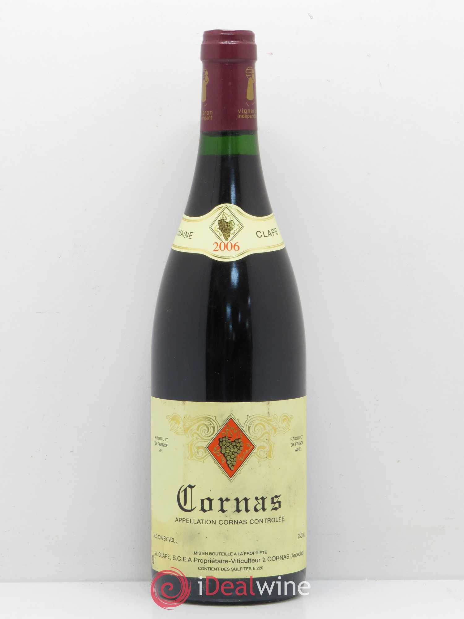 Cornas Auguste Clape 2006 - Lot de 1 bouteille - 0