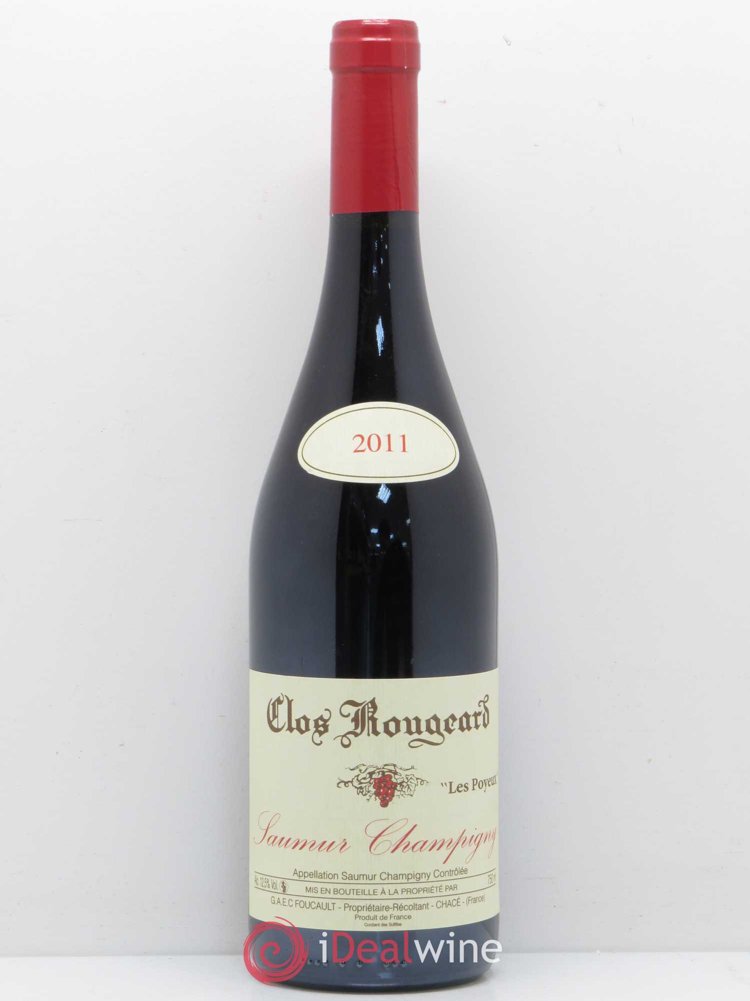 Saumur-Champigny Les Poyeux Clos Rougeard 2011 - Lot de 1 bouteille - 0