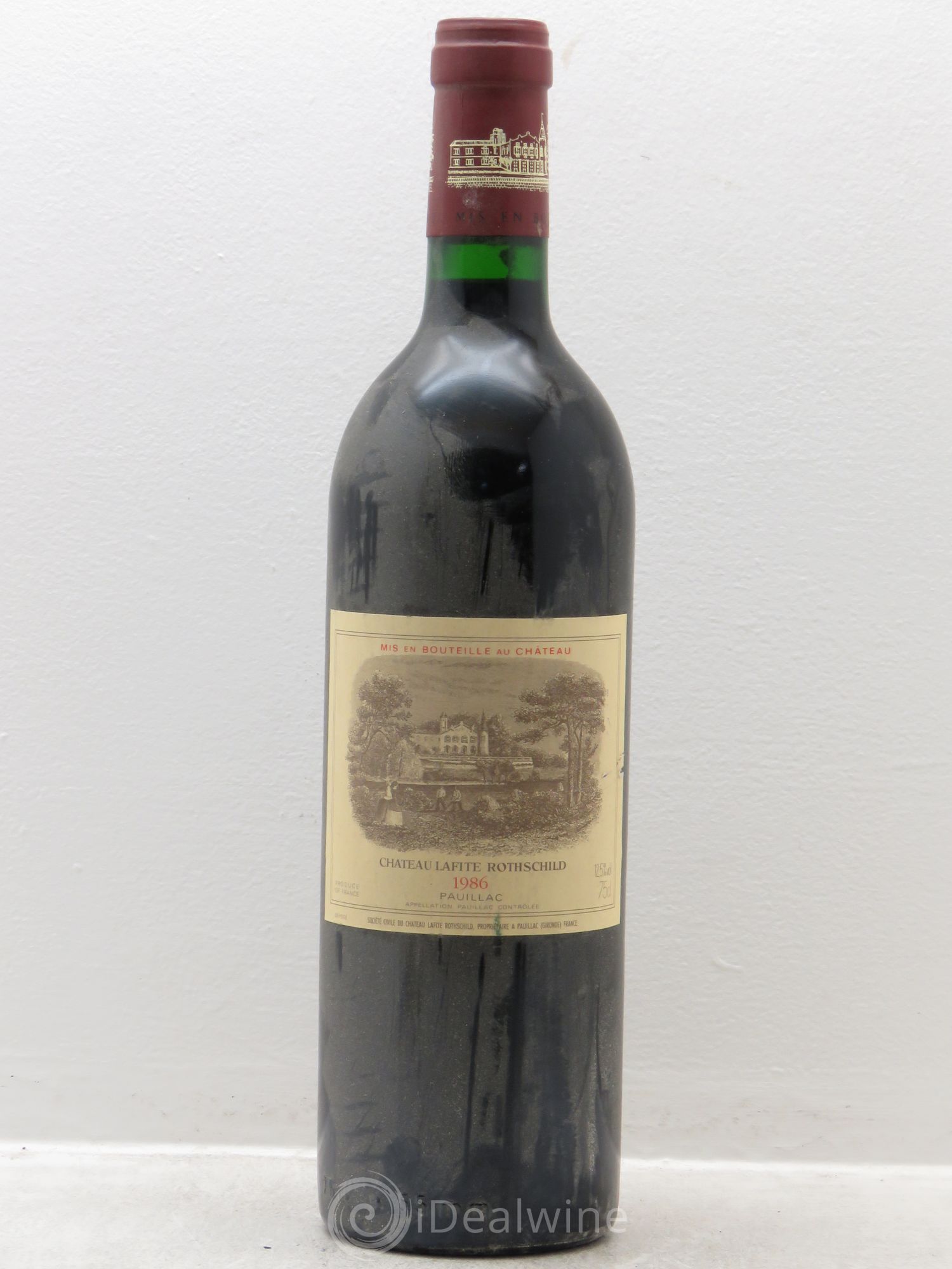 Château Lafite Rothschild 1er Grand Cru Classé 1986 - Lot de 1 bouteille - 0