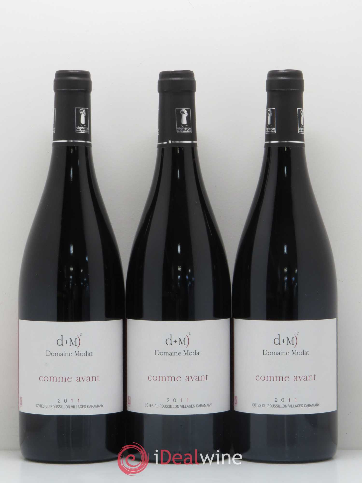 Côtes du Roussillon Villages Caramany Comme avant Domaine Modat 2011 - Lot of 6 bottles - 2