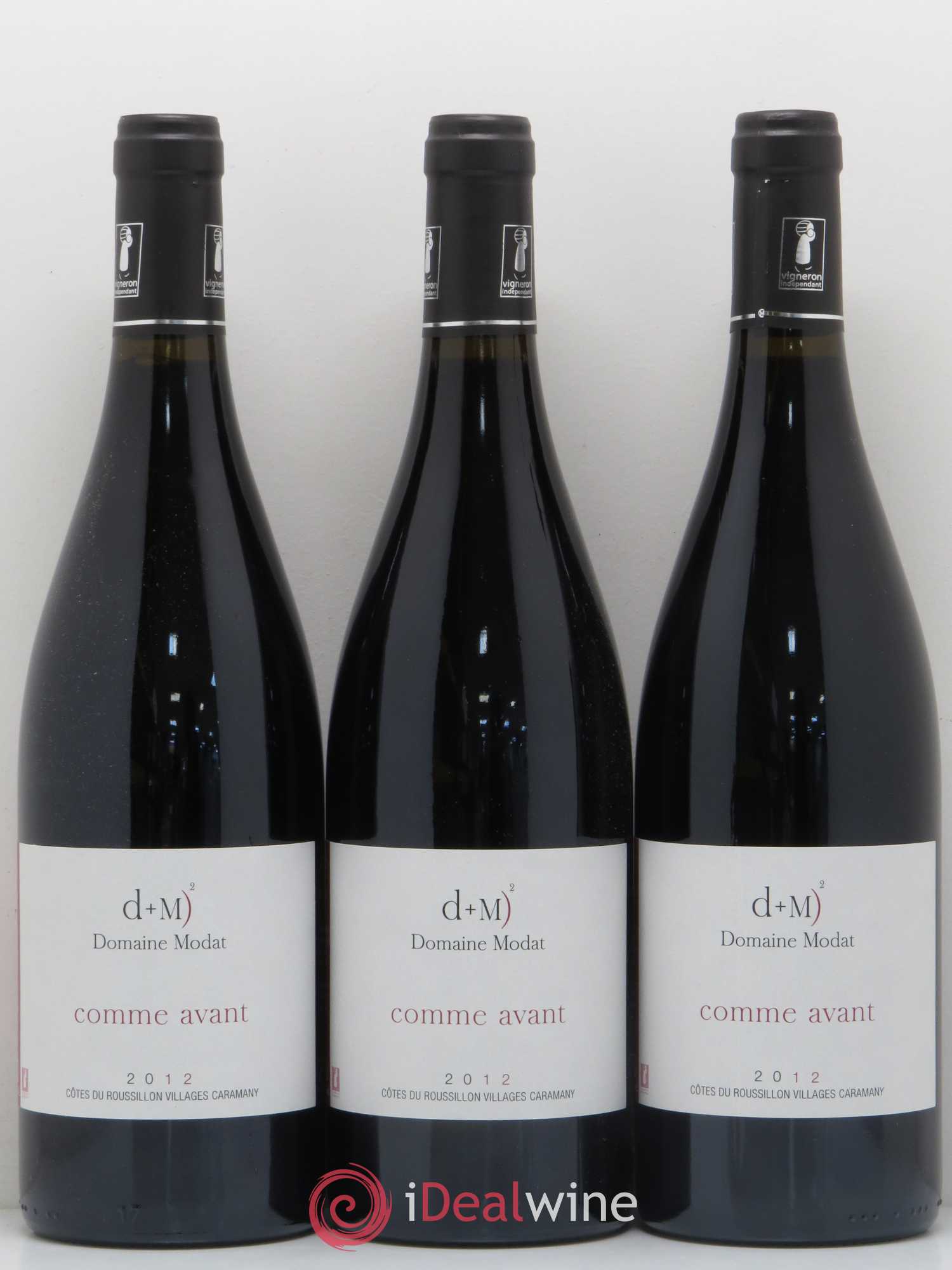 Côtes du Roussillon Villages Caramany Comme avant Domaine Modat 2012 - Lot de 6 bouteilles - 2