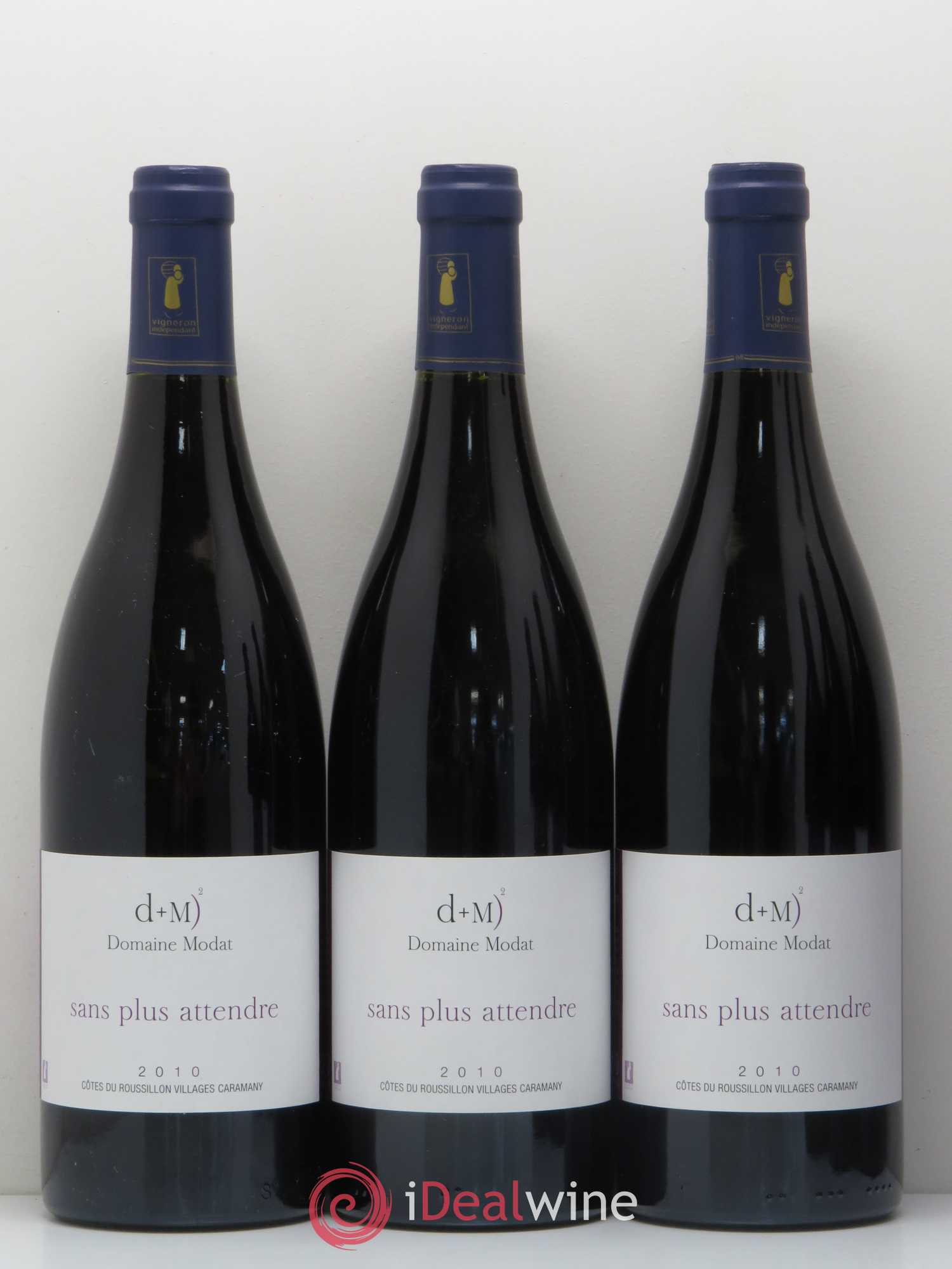 Côtes du Roussillon Villages Caramany Modat (Domaine) Sans plus attendre 2010 - Lot de 6 bouteilles - 1