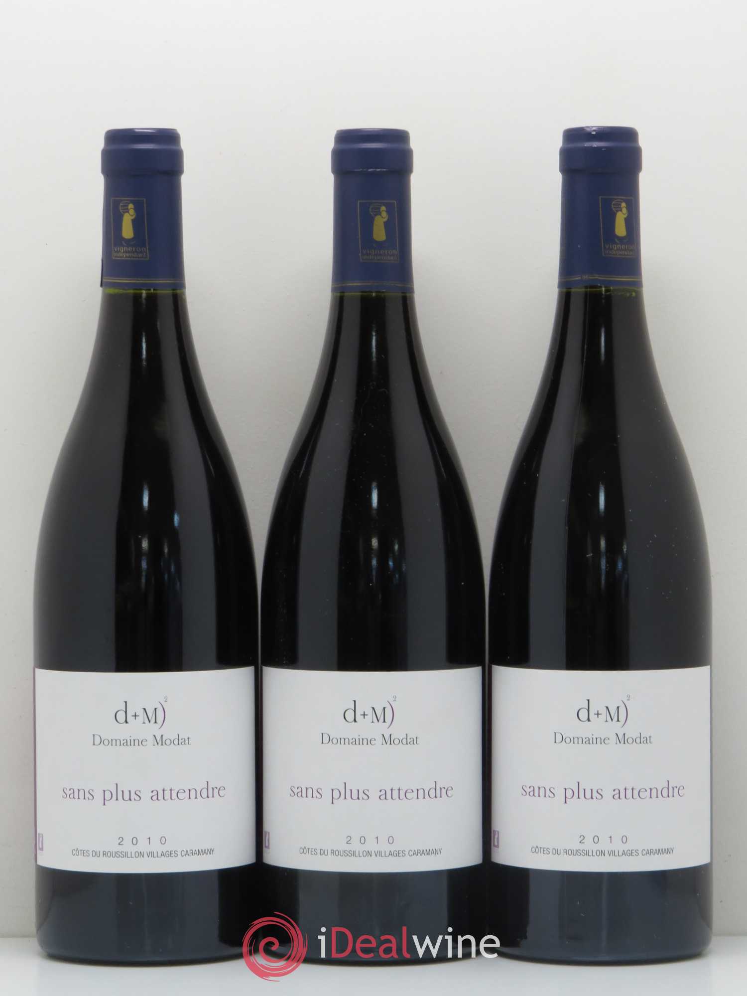 Côtes du Roussillon Villages Caramany Modat (Domaine) Sans plus attendre 2010 - Lot de 6 bouteilles - 2