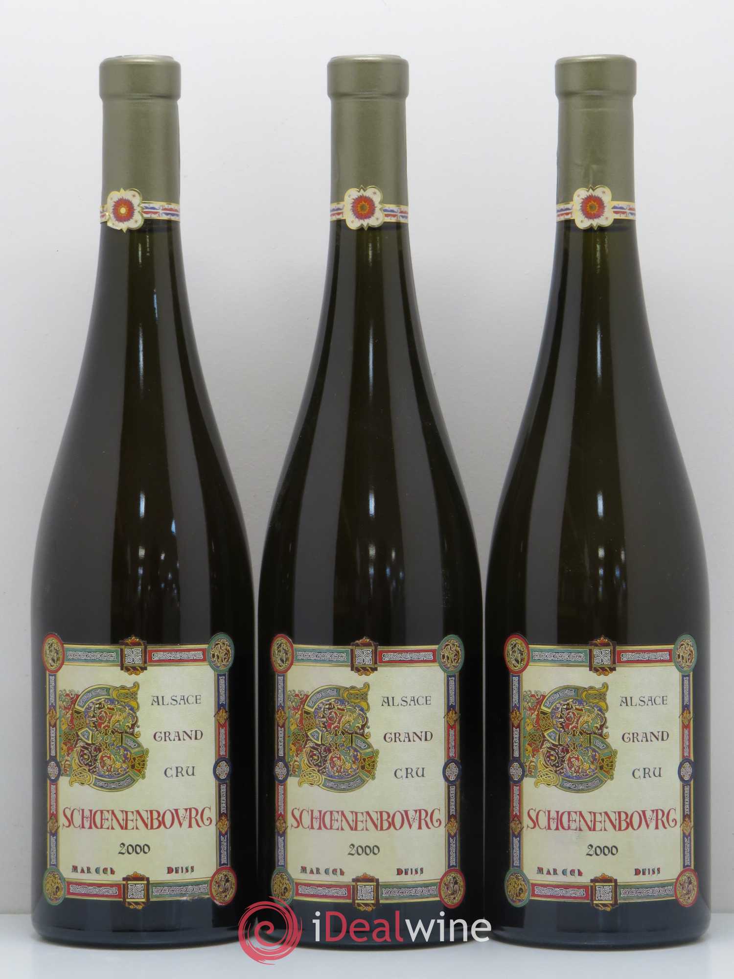 Alsace Grand Cru Schoenenbourg Marcel Deiss (Domaine) 2000 - Lot de 3 bouteilles - 0