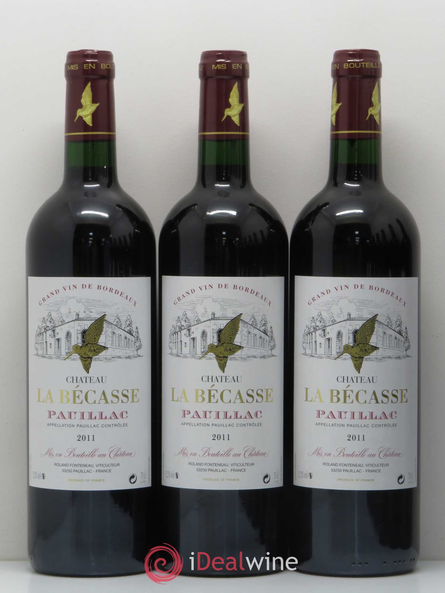 Château la Bécasse 2011 - Lot de 12 bouteilles - 2