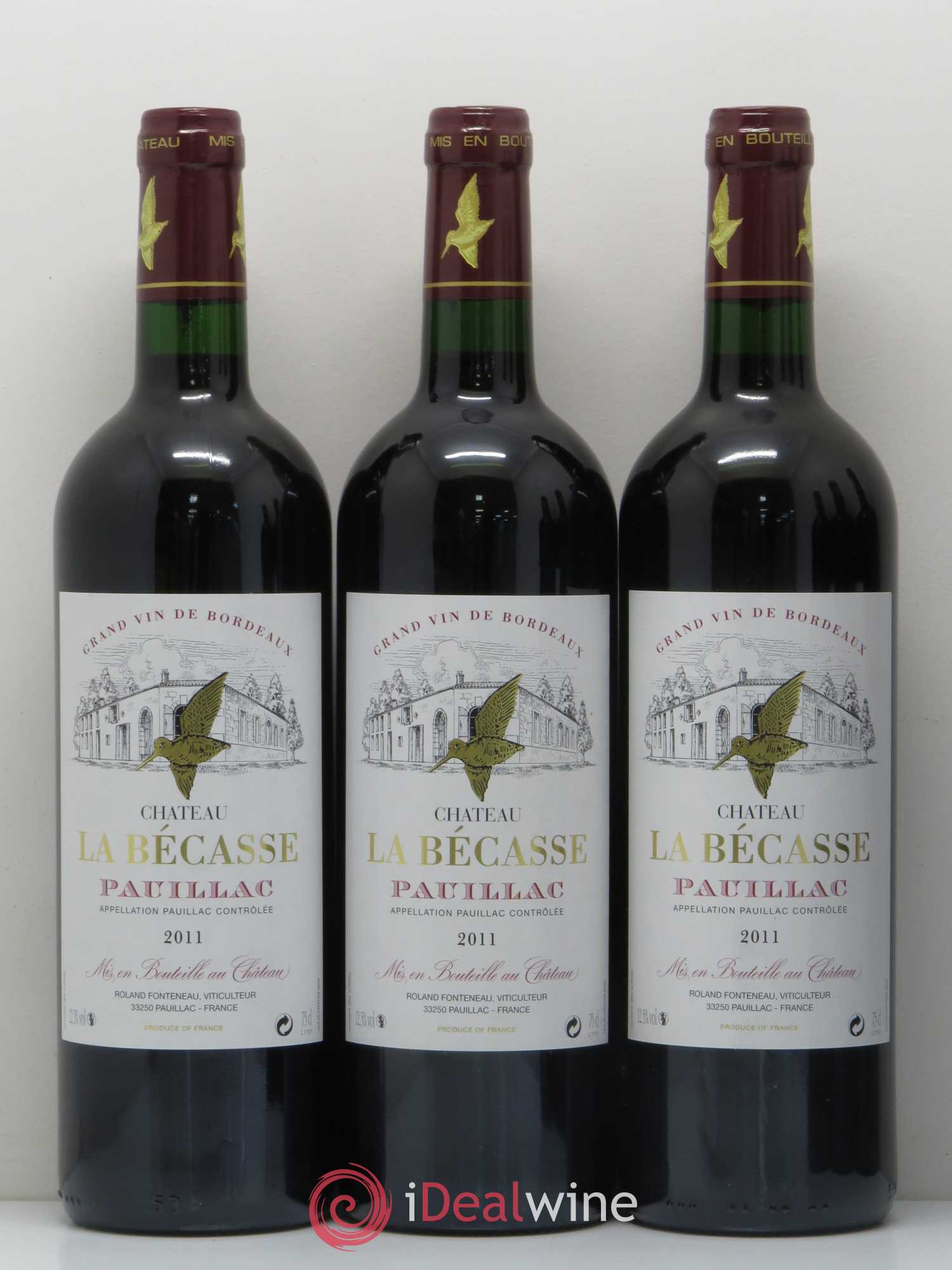 Château la Bécasse 2011 - Lot de 12 bouteilles - 3