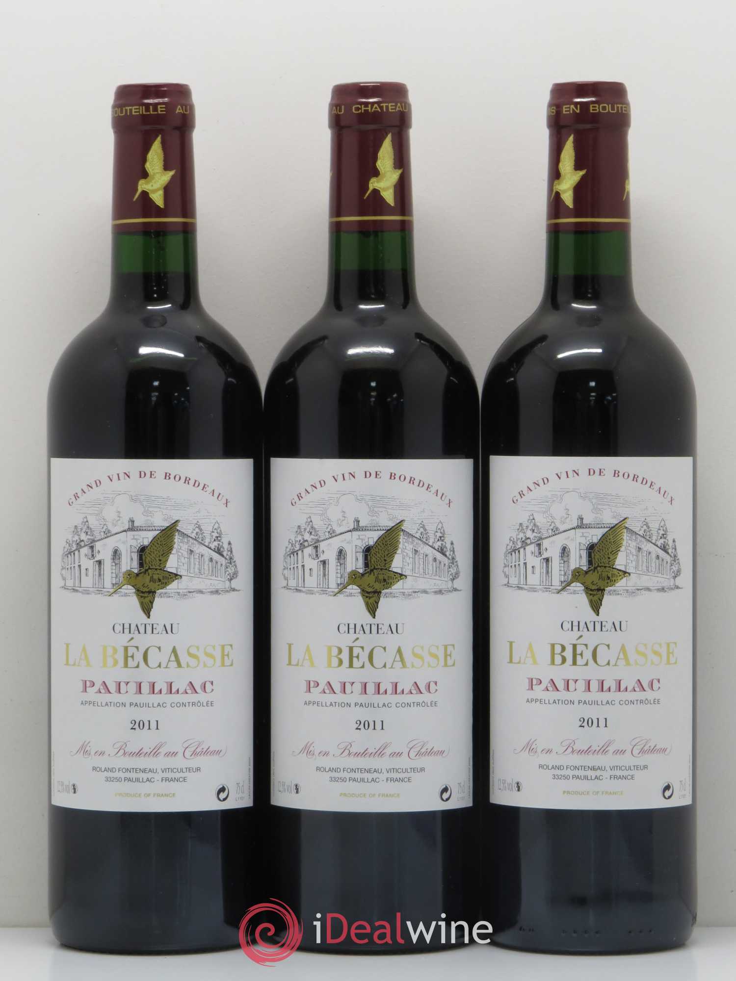 Château la Bécasse 2011 - Lot de 12 bouteilles - 4