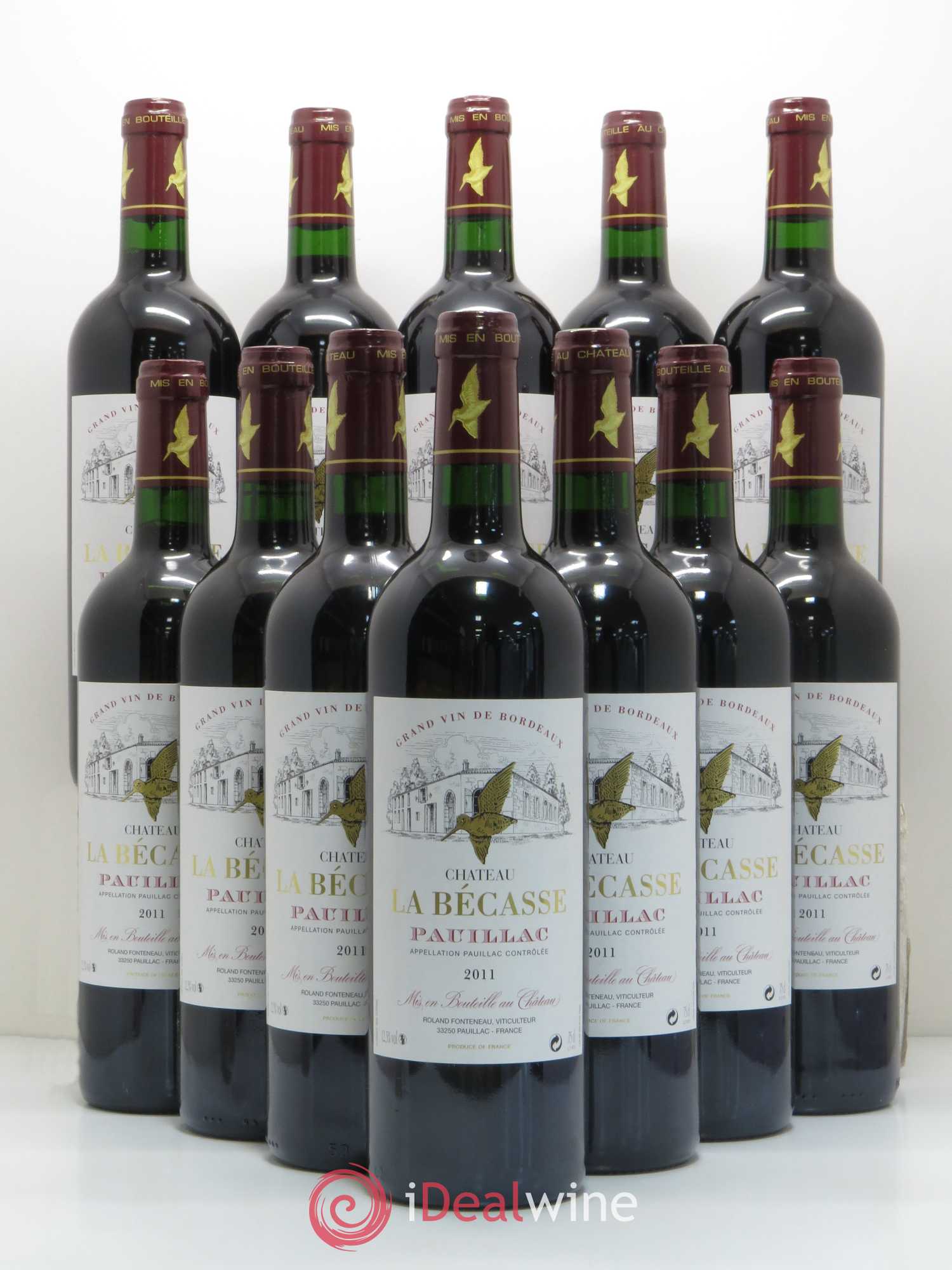 Château la Bécasse 2011 - Lot de 12 bouteilles - 0