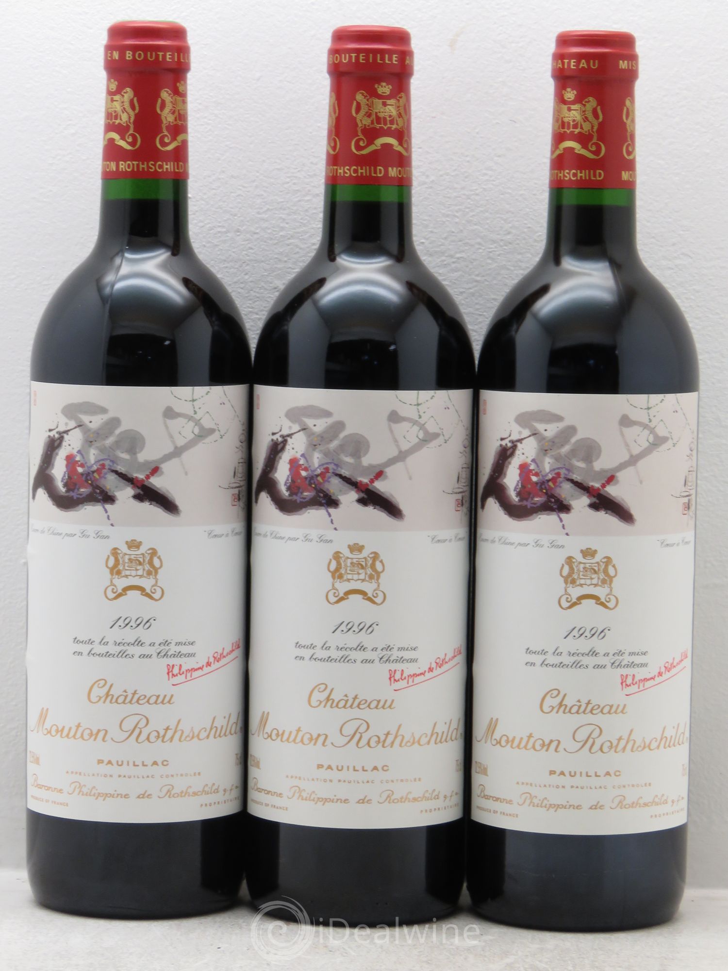 Château Mouton Rothschild 1er Grand Cru Classé 1996 - Lot de 12 bouteilles - 4