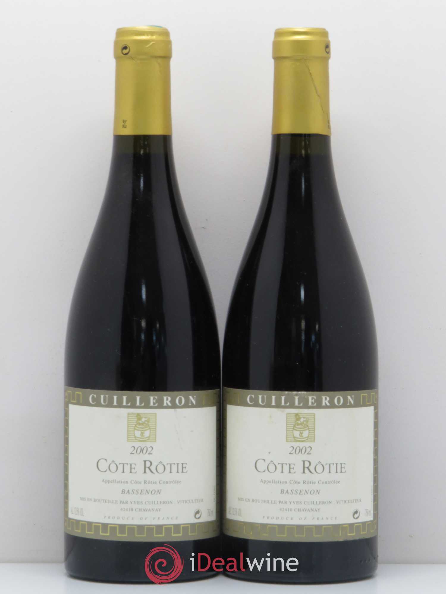 Côte-Rôtie Bassenon Yves Cuilleron (Domaine) 2002 - Lot de 2 bouteilles - 0